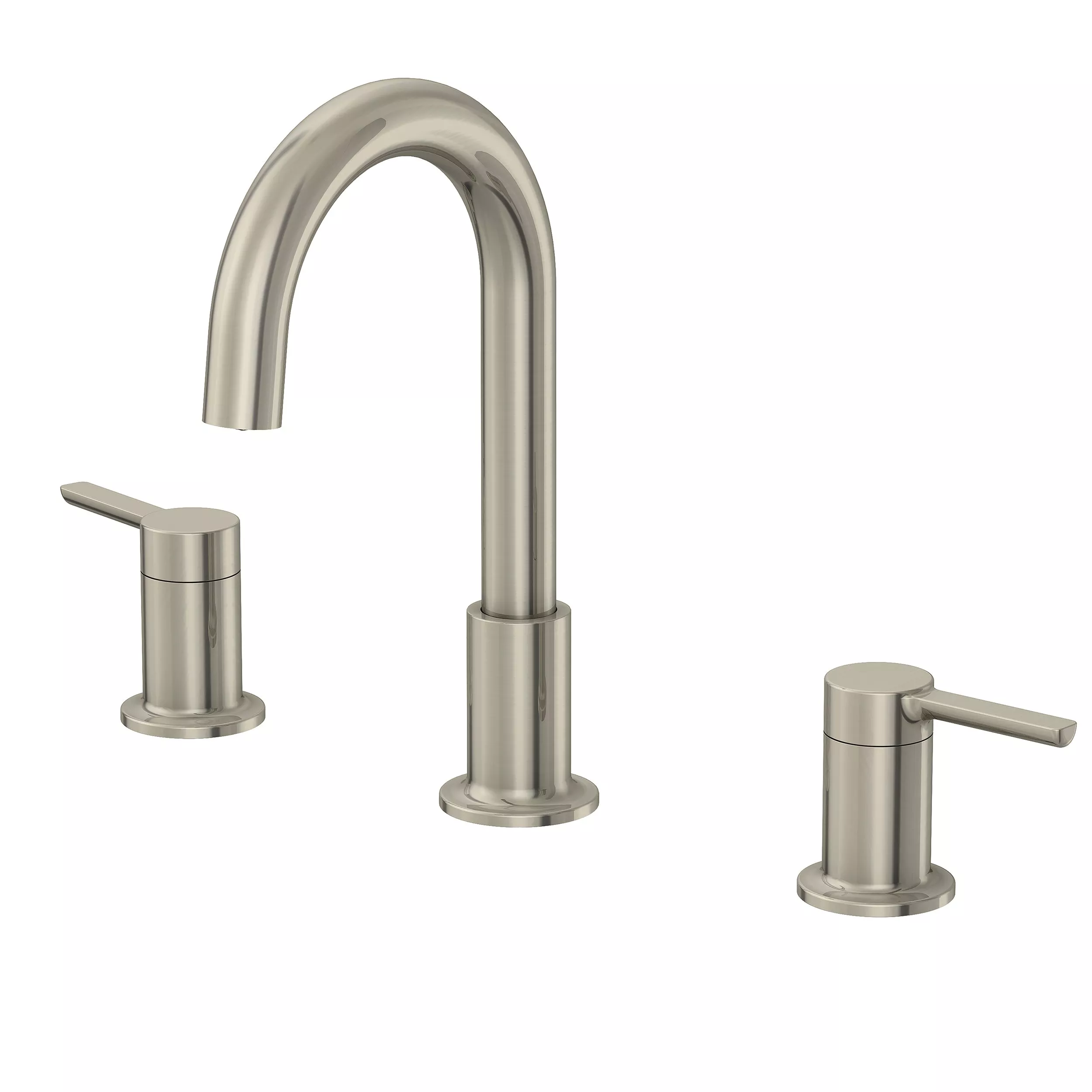 Rhiver 8 in. Widespread Brushed Nickel Faucet