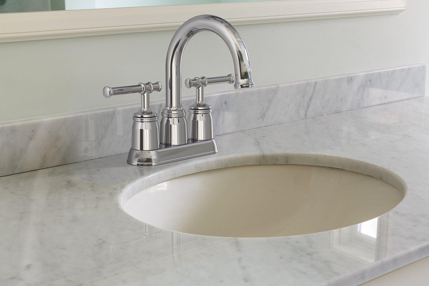 Calder 4 in. Center Set Chrome Bath Faucet