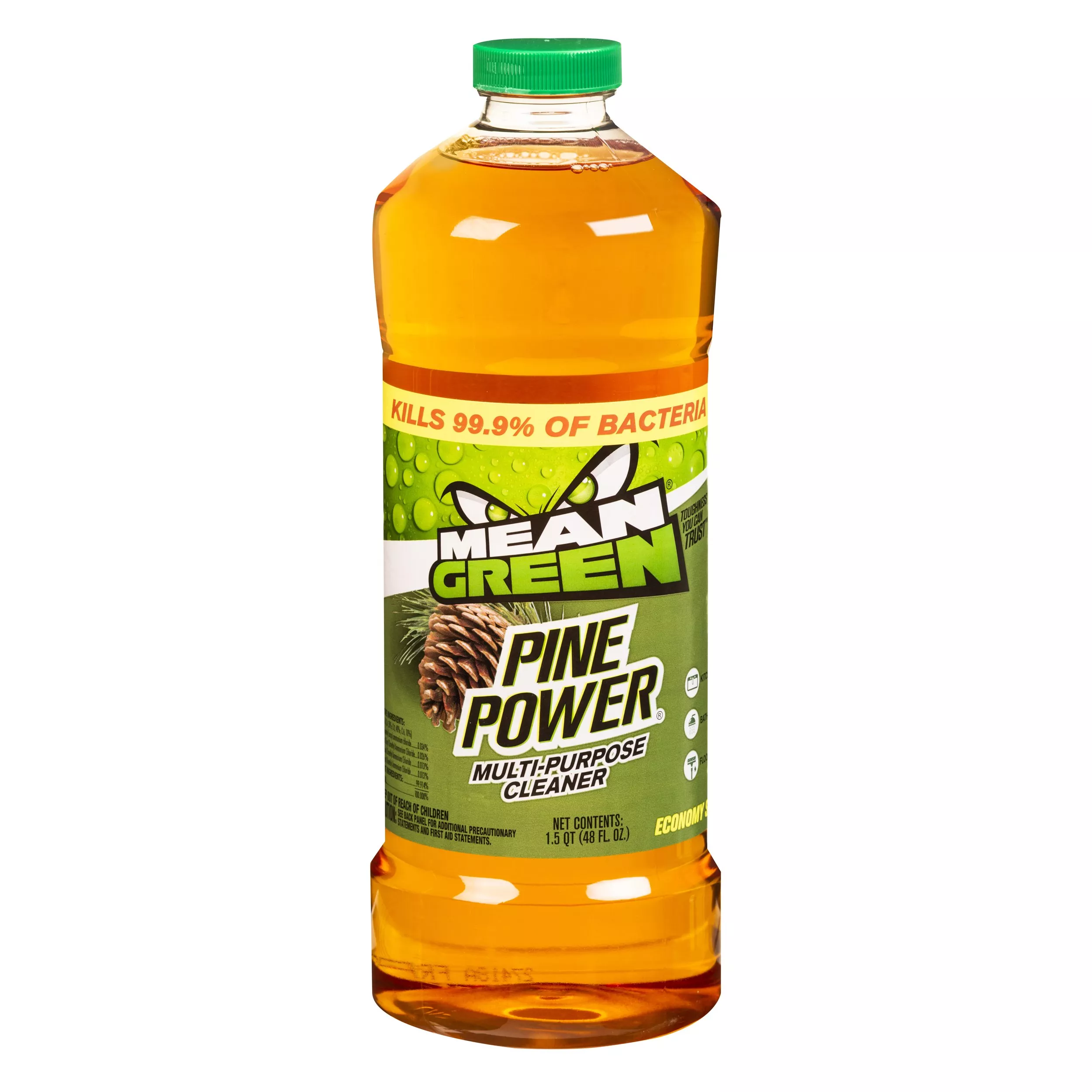 Mean Green Pine Power Disinfectant Multi-Purpose Cleaner 48oz.