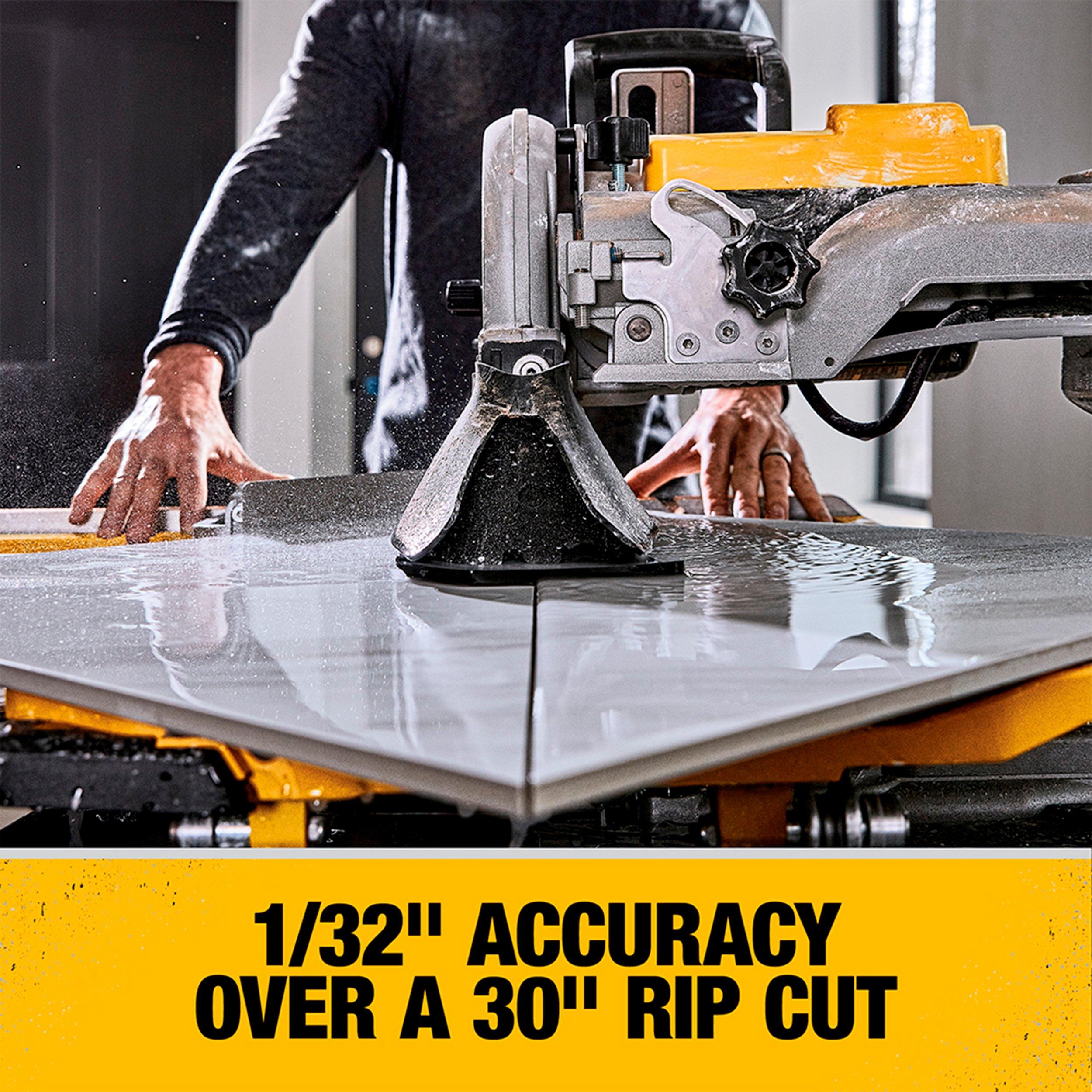 Dewalt 10in High Capacity Wet Tile Saw