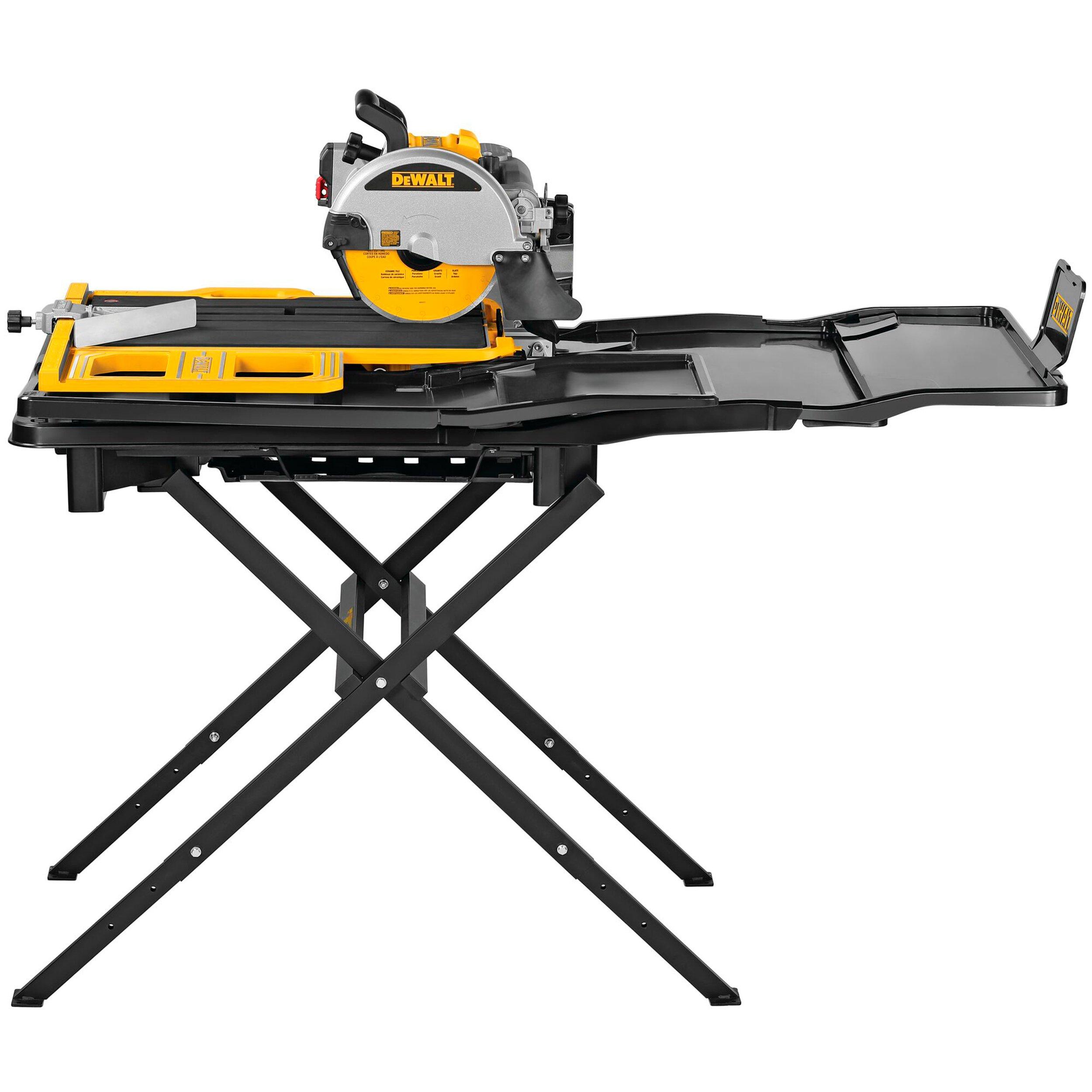 Dewalt 10in High Capacity Wet Tile Saw With Stand 10in 100844604 Floor And Decor