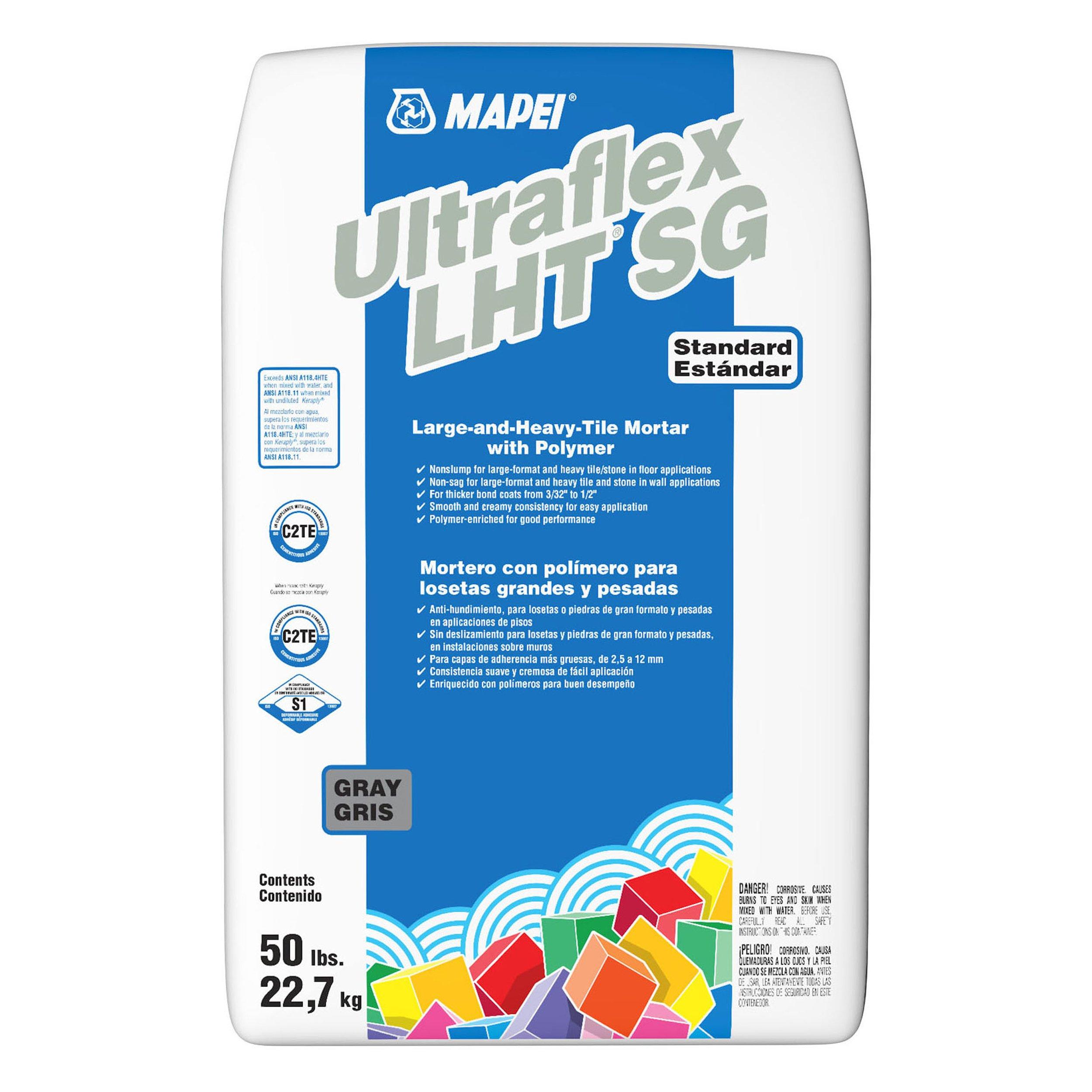 Mapei Ultraflex LHT SG Gray Mortar