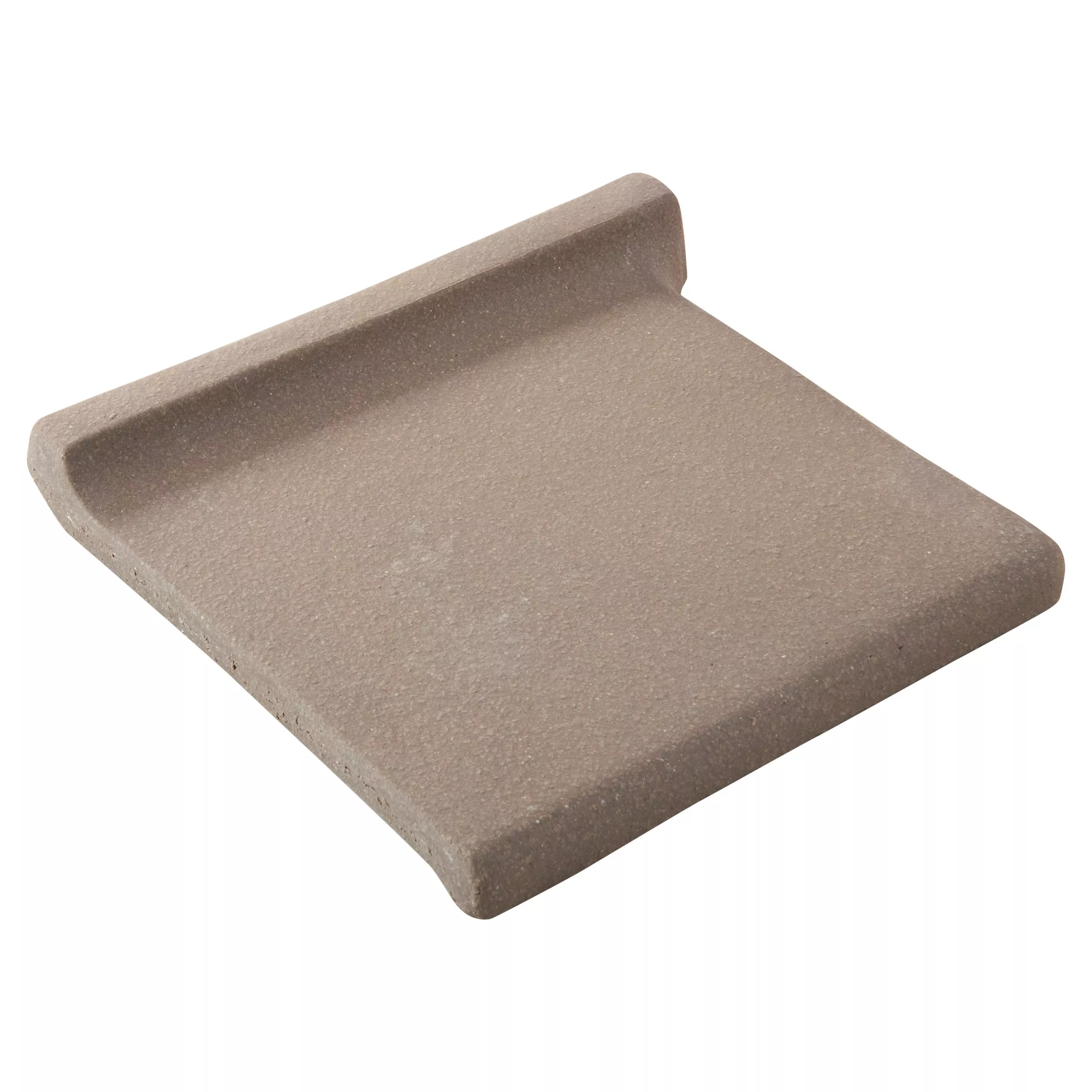 Montebello Gray Outside Right Corner Quarry Tile