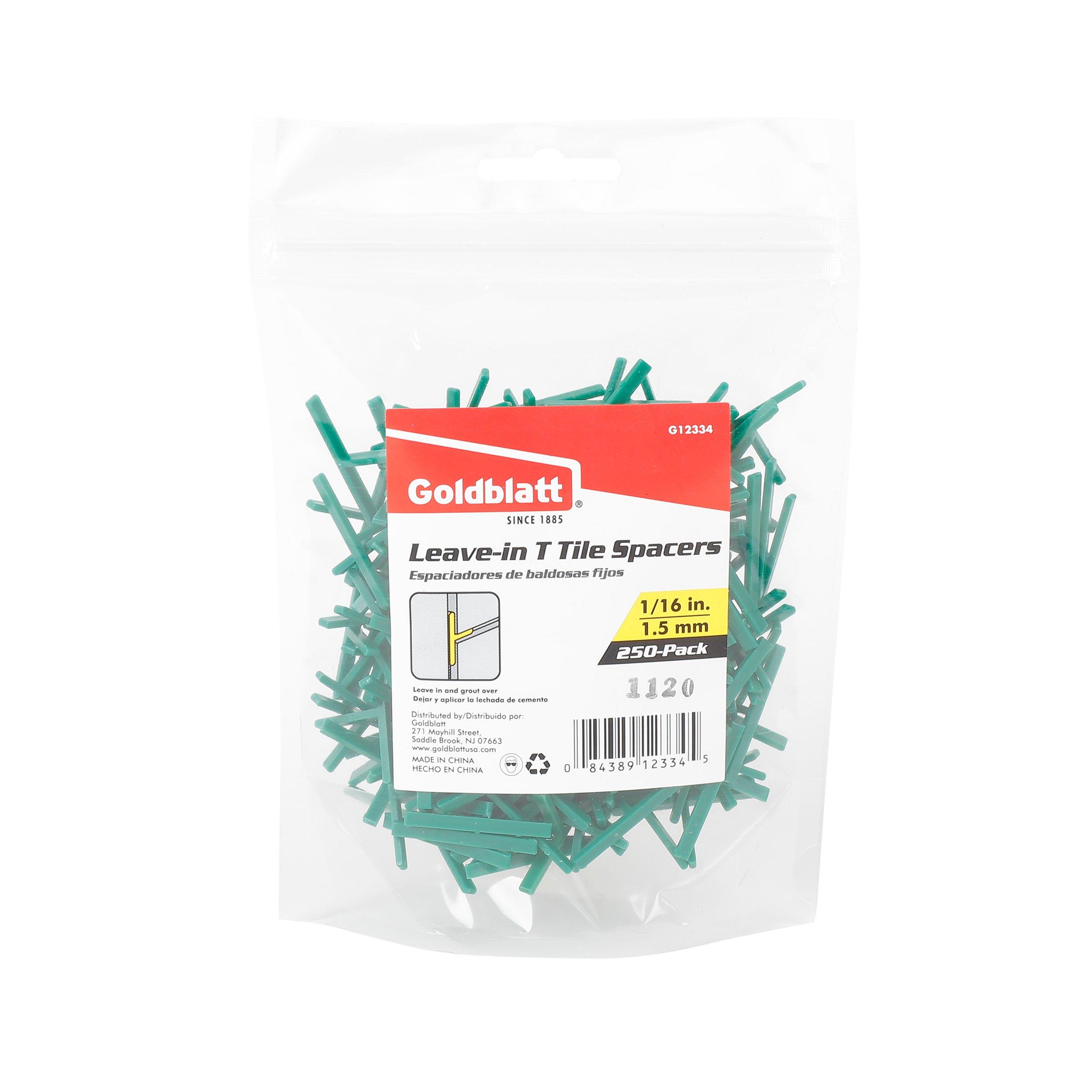 Goldblatt 1/16in. Leave-In Tile Spacers - 250ct.