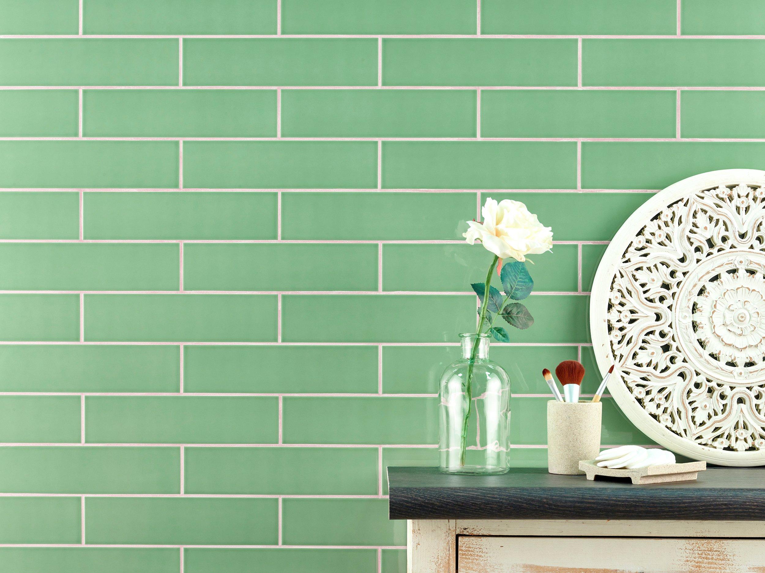 Pistachio III Polished Ceramic Wall Tile