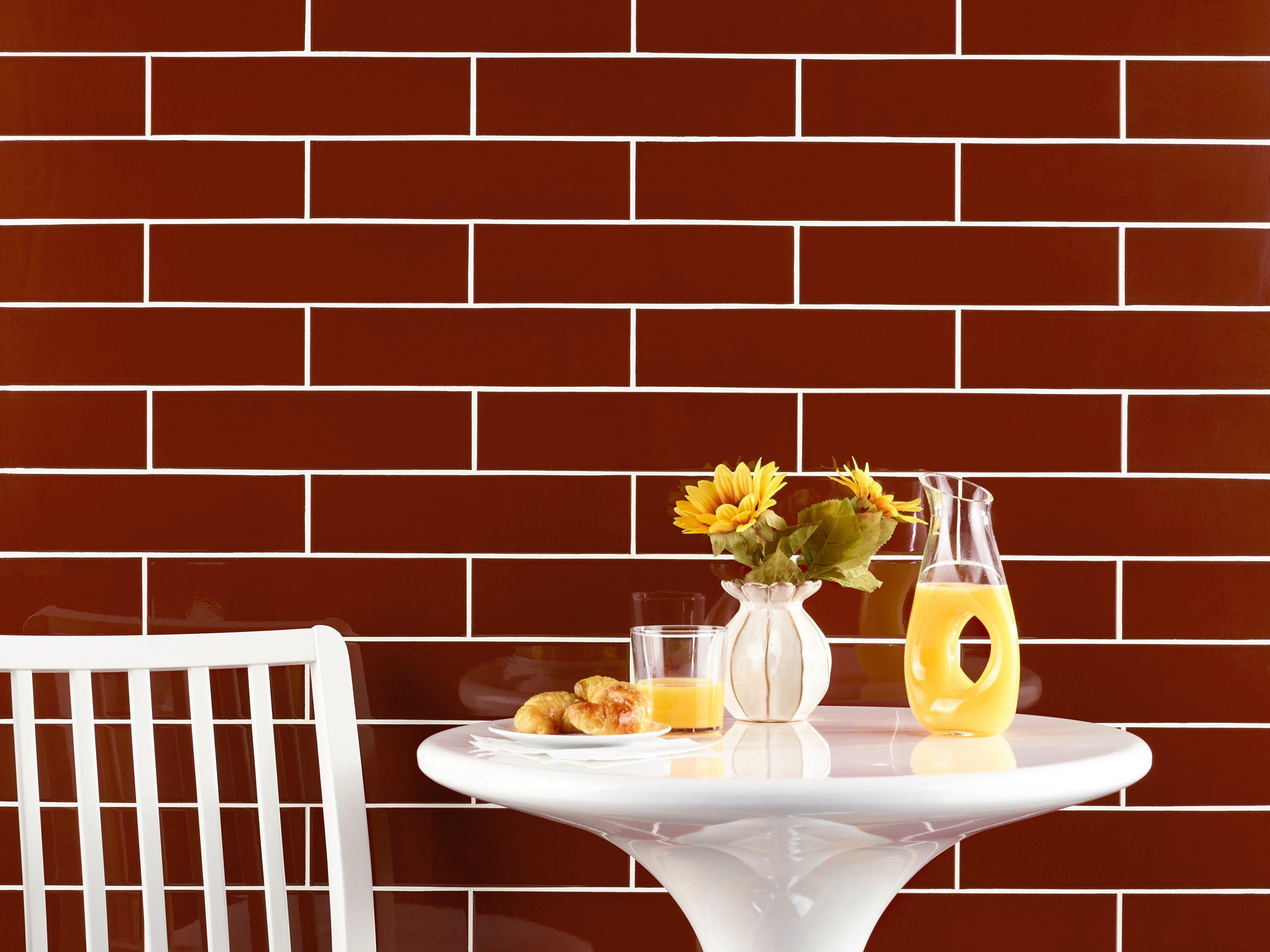 Paprika III Polished Ceramic Wall Tile