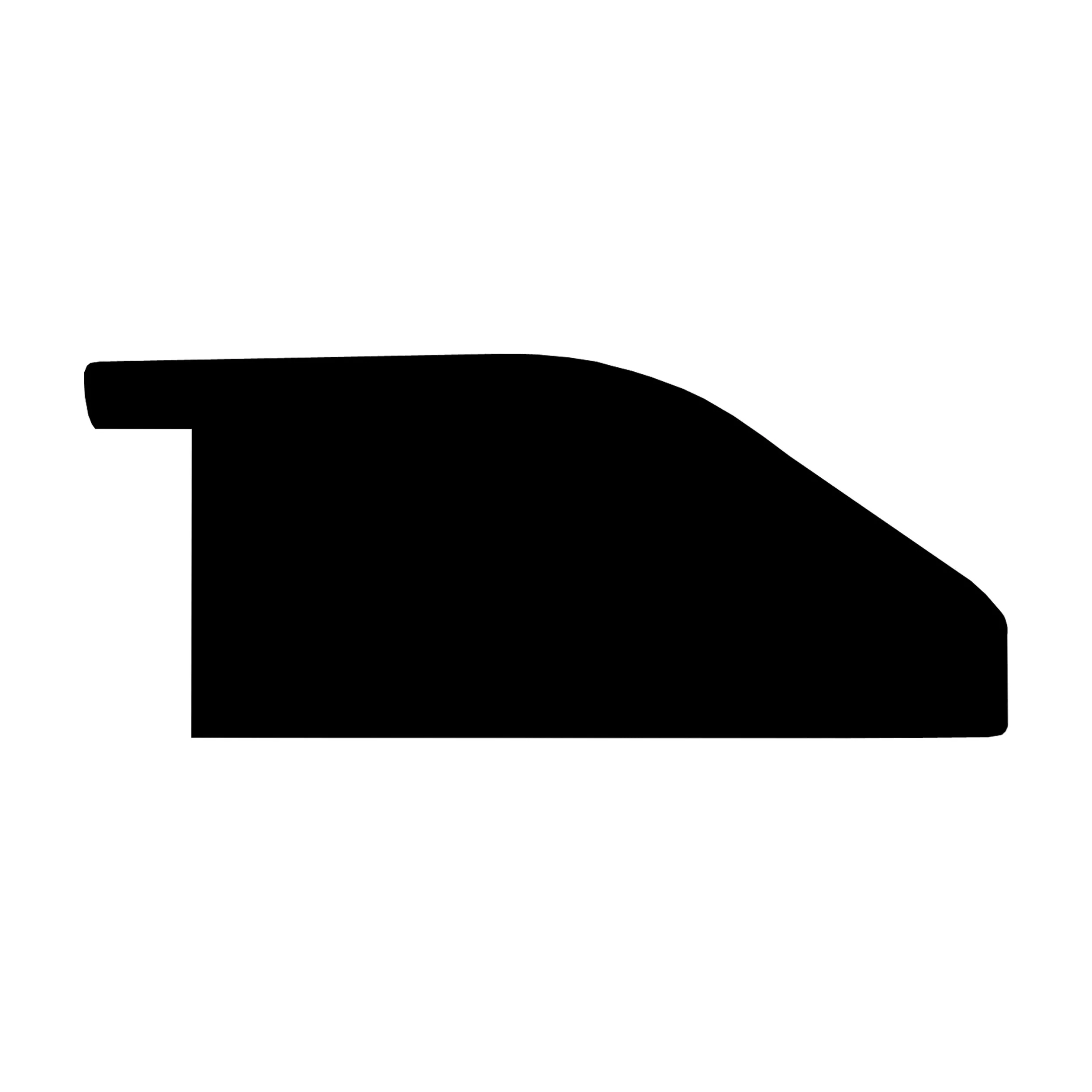 Color 37909P 1/2in. Solid Hardwood Flush Reducer