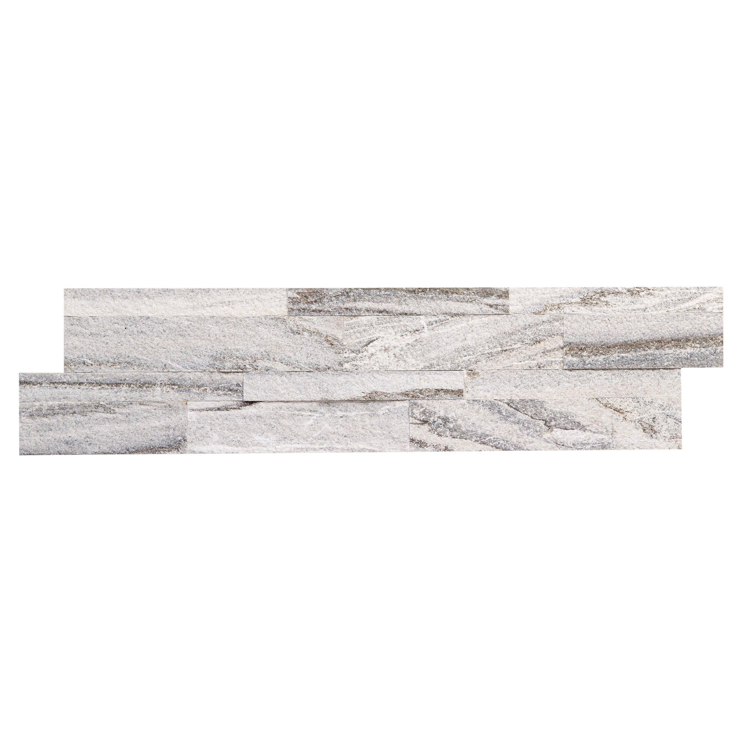Aspen White Marble Peel & Stick Panel