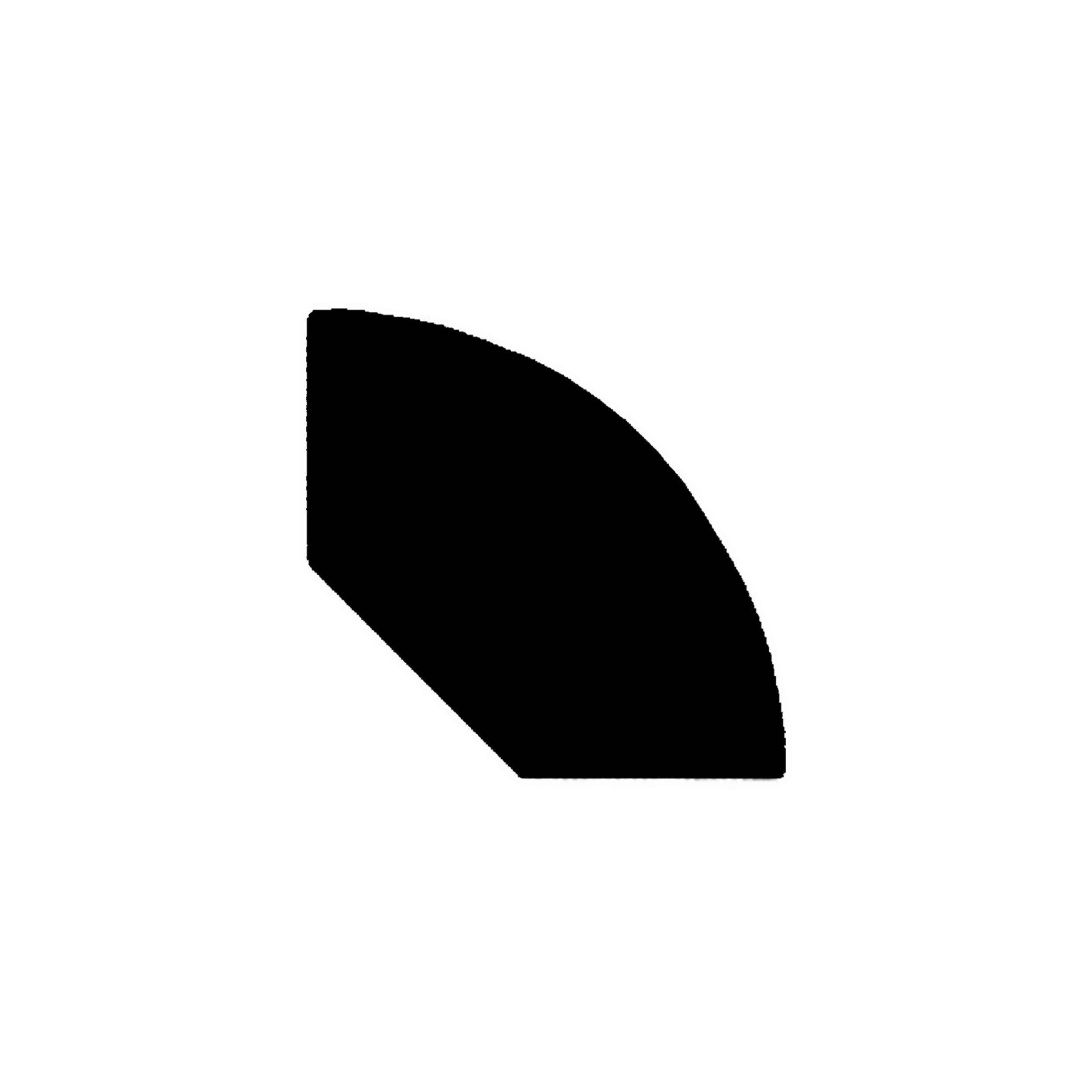 Color 37925P 3/4in. Solid Hardwood Quarter Round