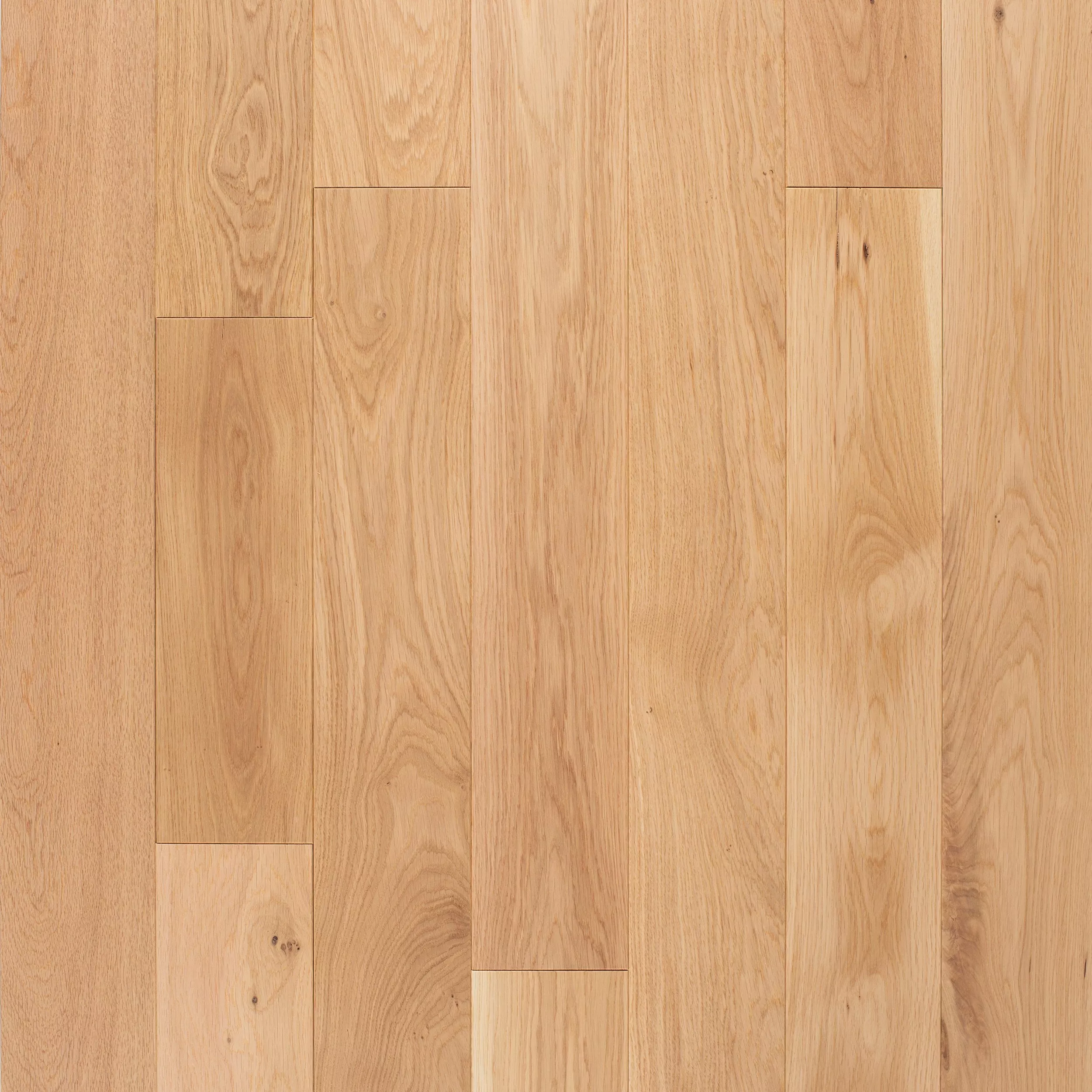 Turin White Oak Wire-Brushed Solid Hardwood
