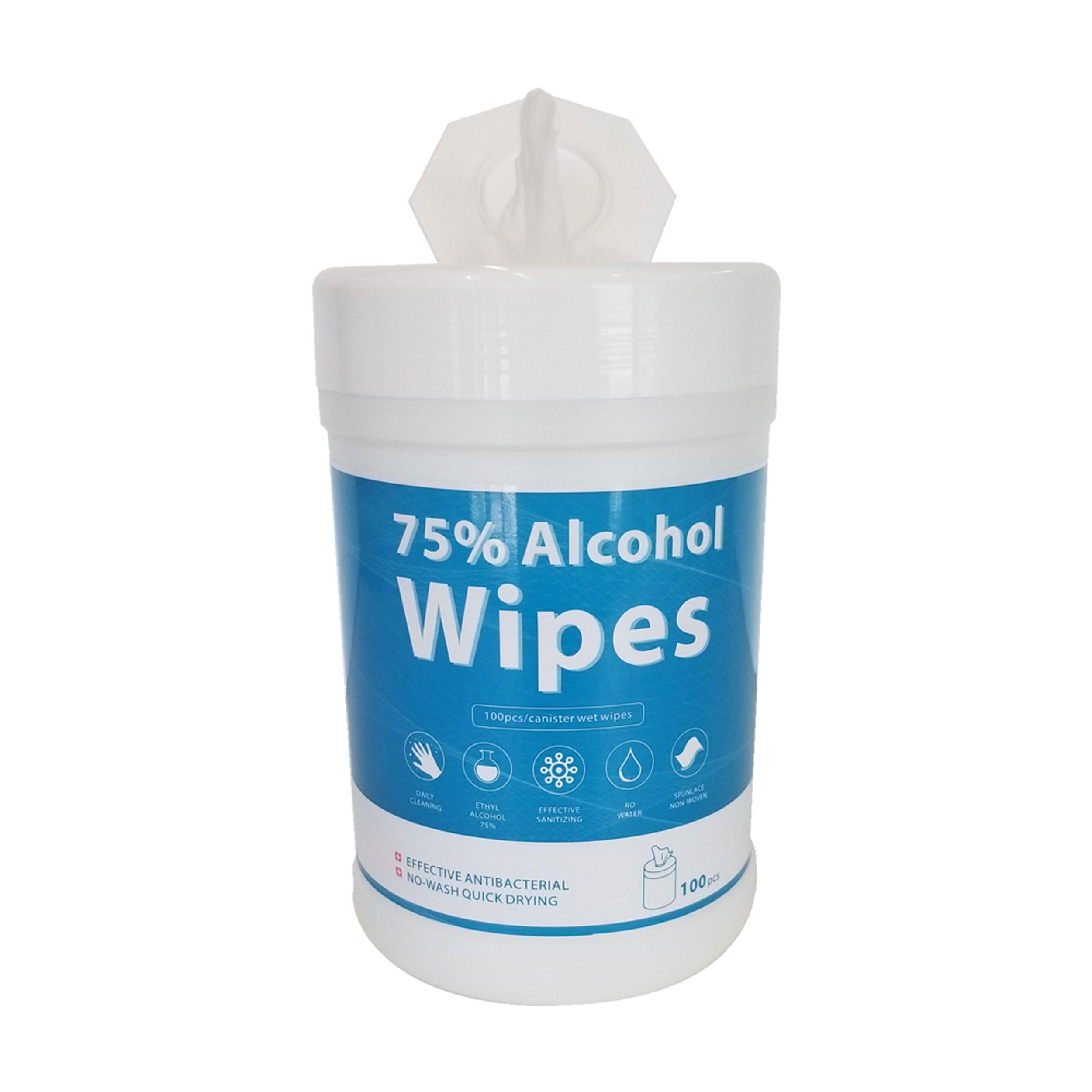 Alcohol Wipes - 100 Pack