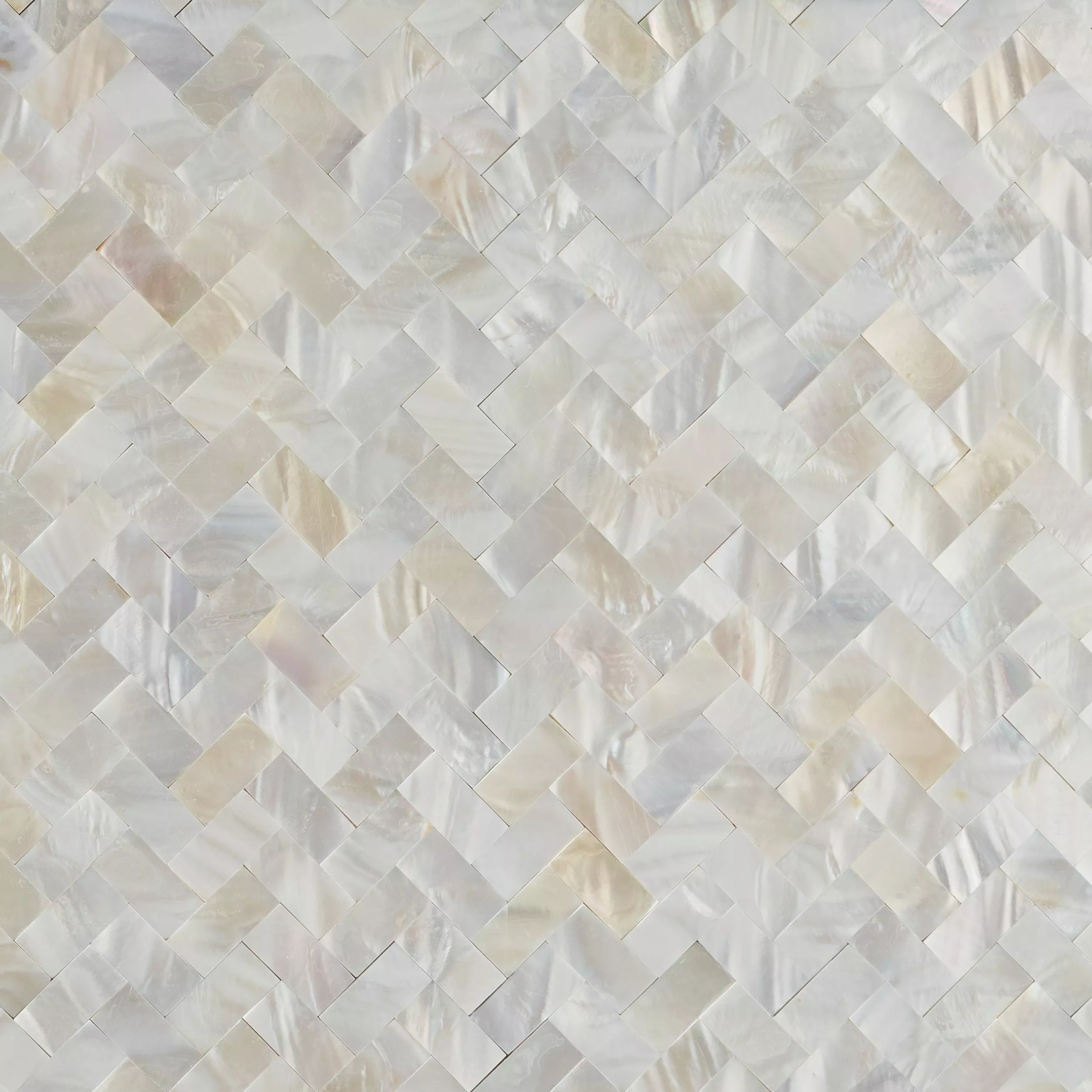 Mother of Pearl Marble Herringbone Peel and Stick Tile Floor and Decor