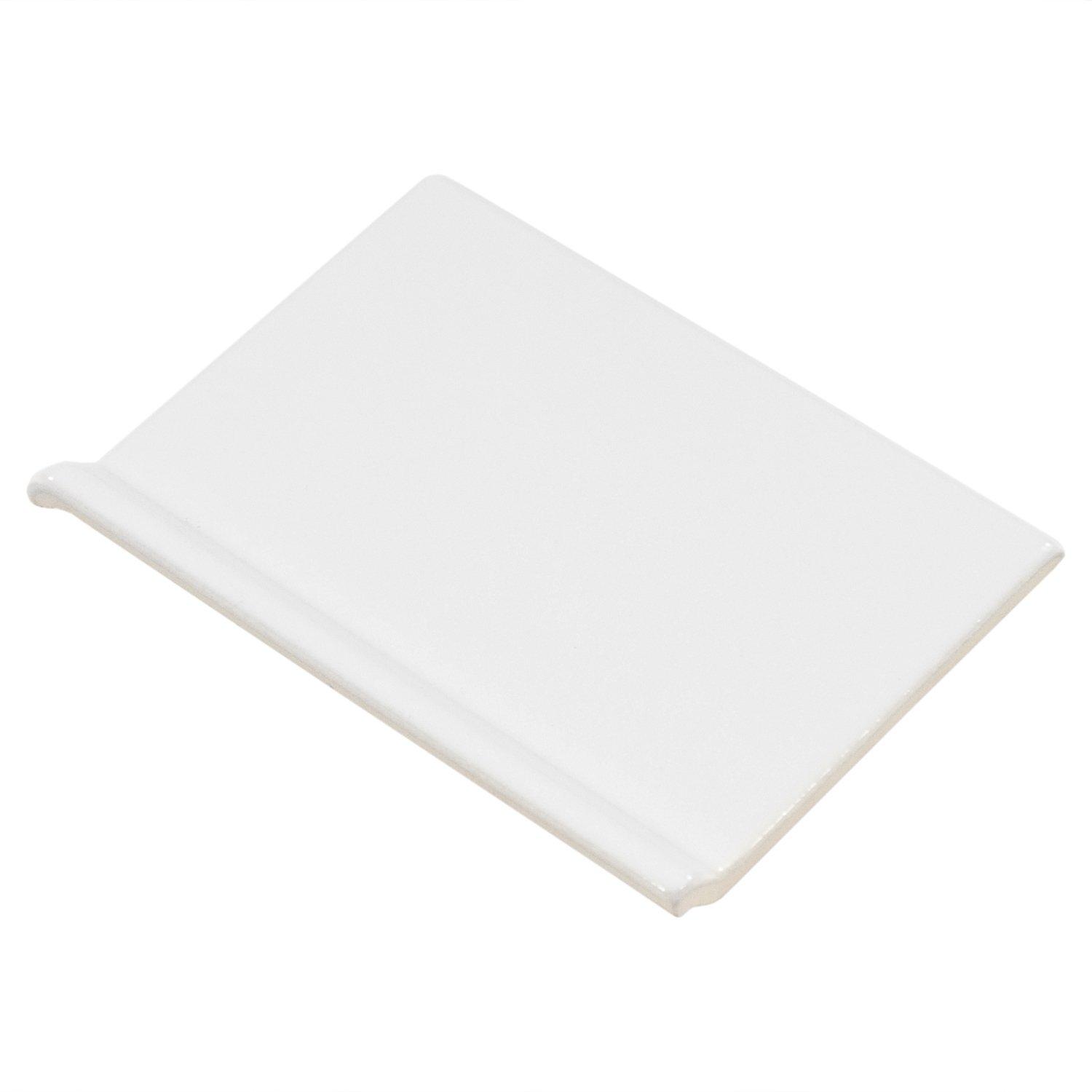 Bright White Ice Left Corner II Wall Tile