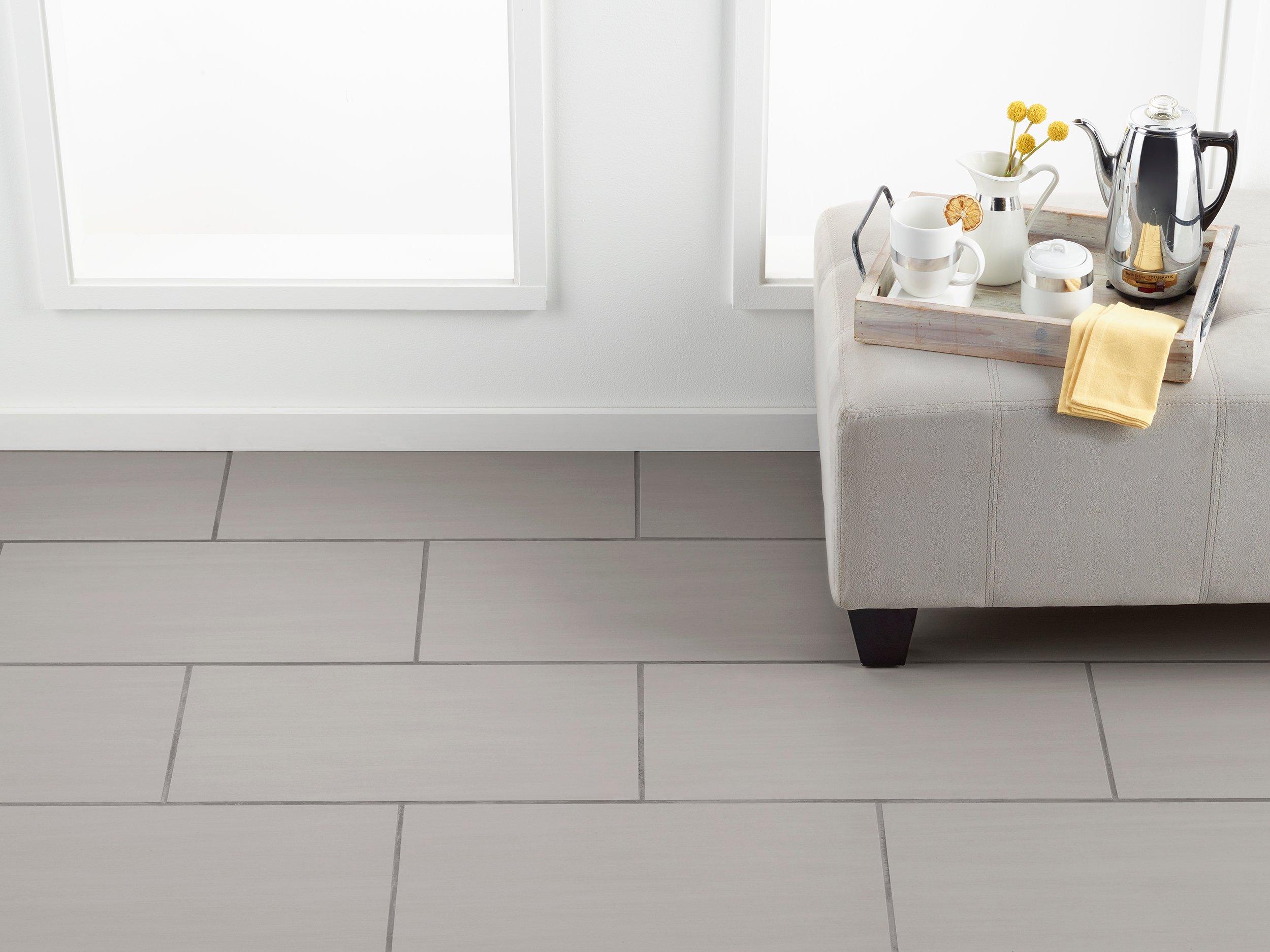 Lenox Gray Matte Porcelain Tile