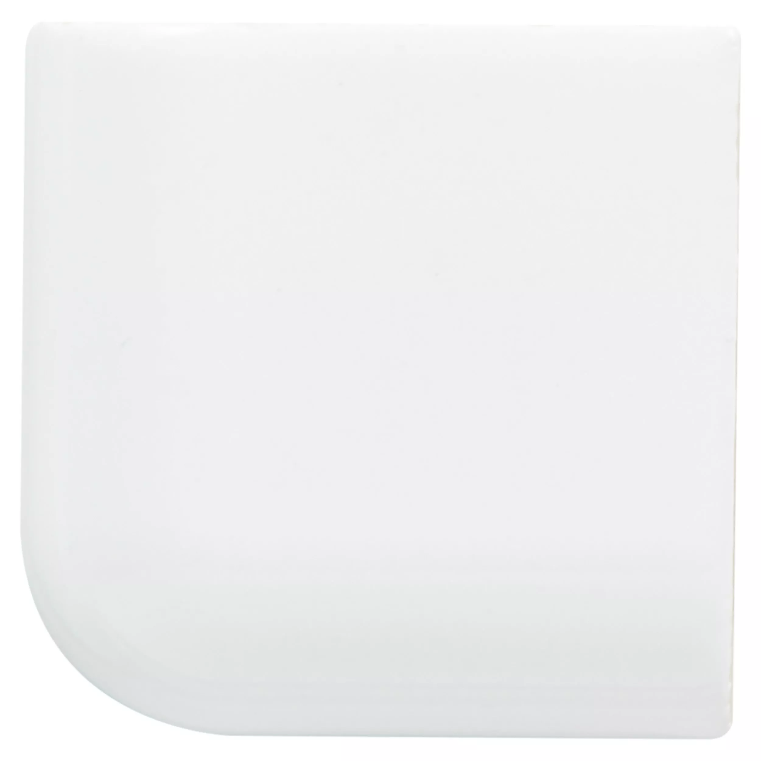 Bright White Ice II Corner Wall Tile