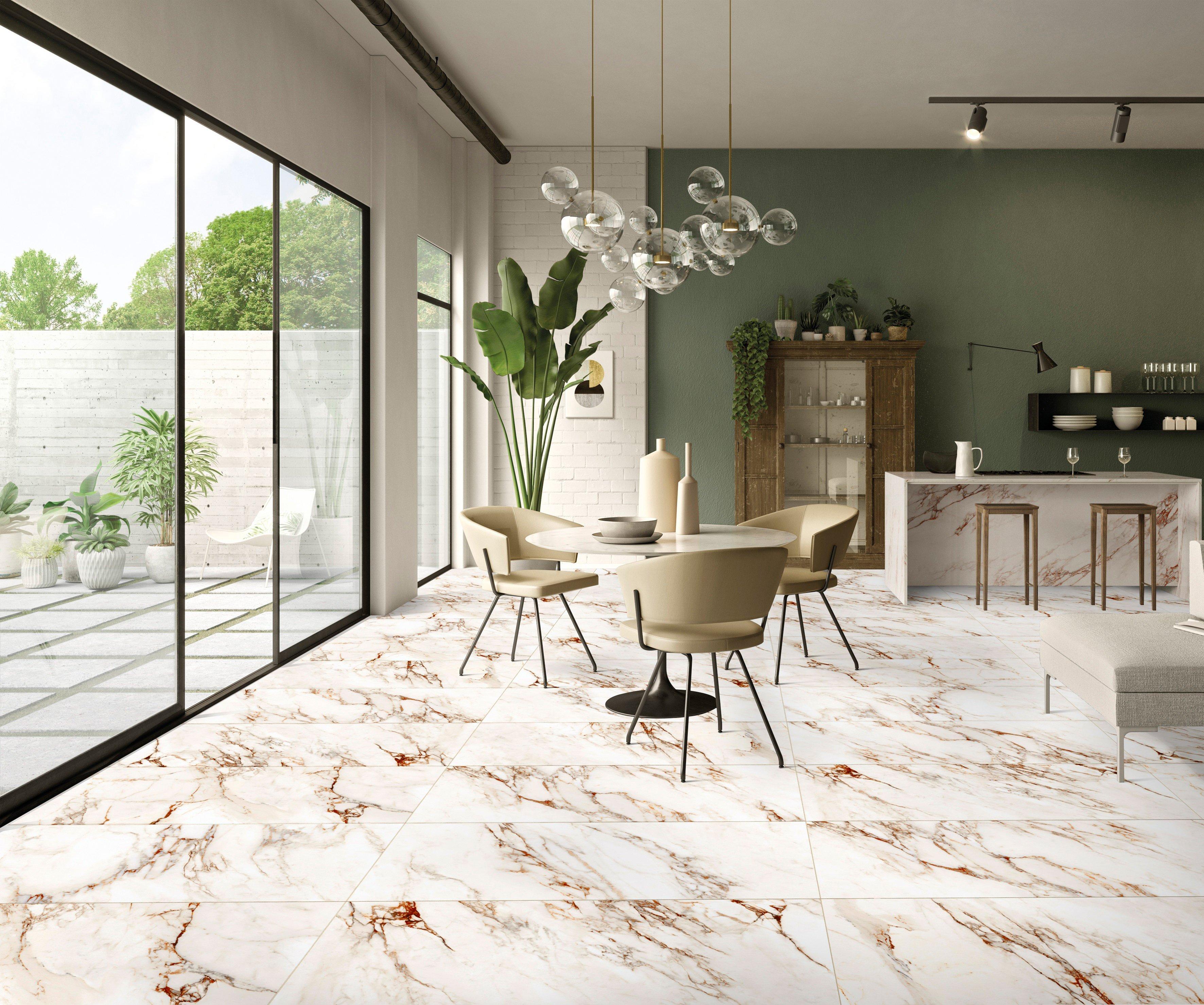 Sardis Roso Polished Porcelain Tile
