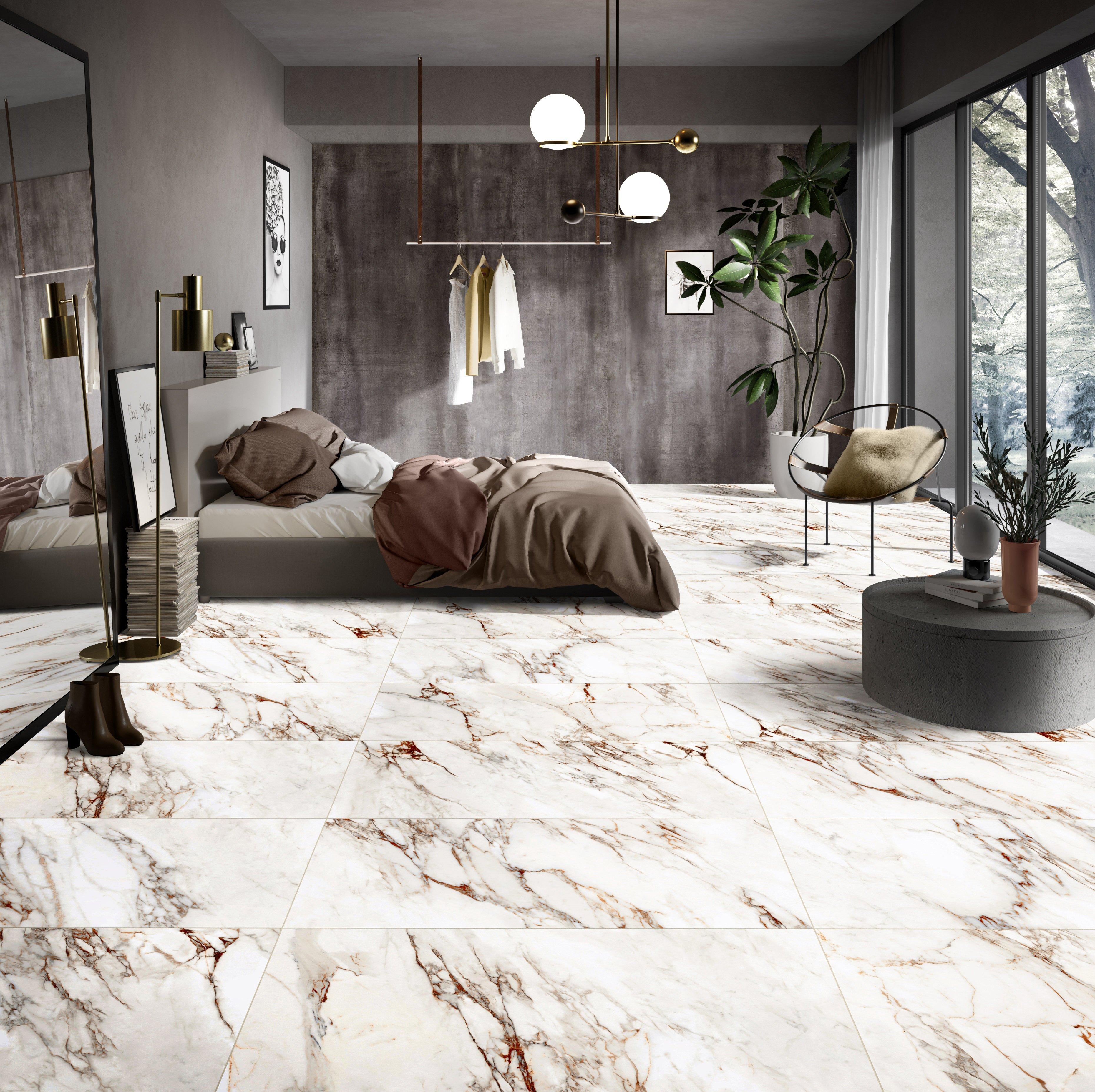 Sardis Roso Polished Porcelain Tile