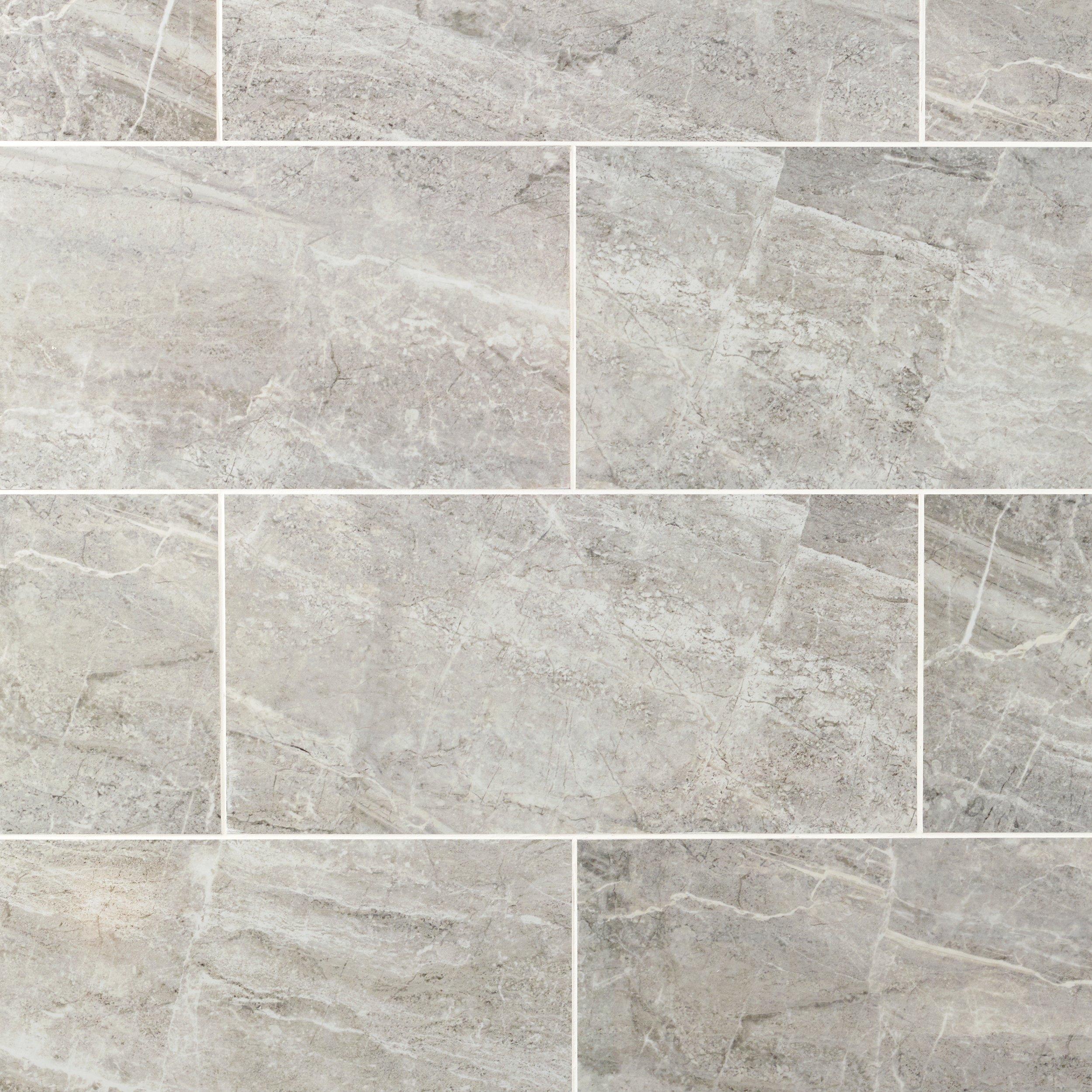 Nepal Gray Polished Porcelain Tile