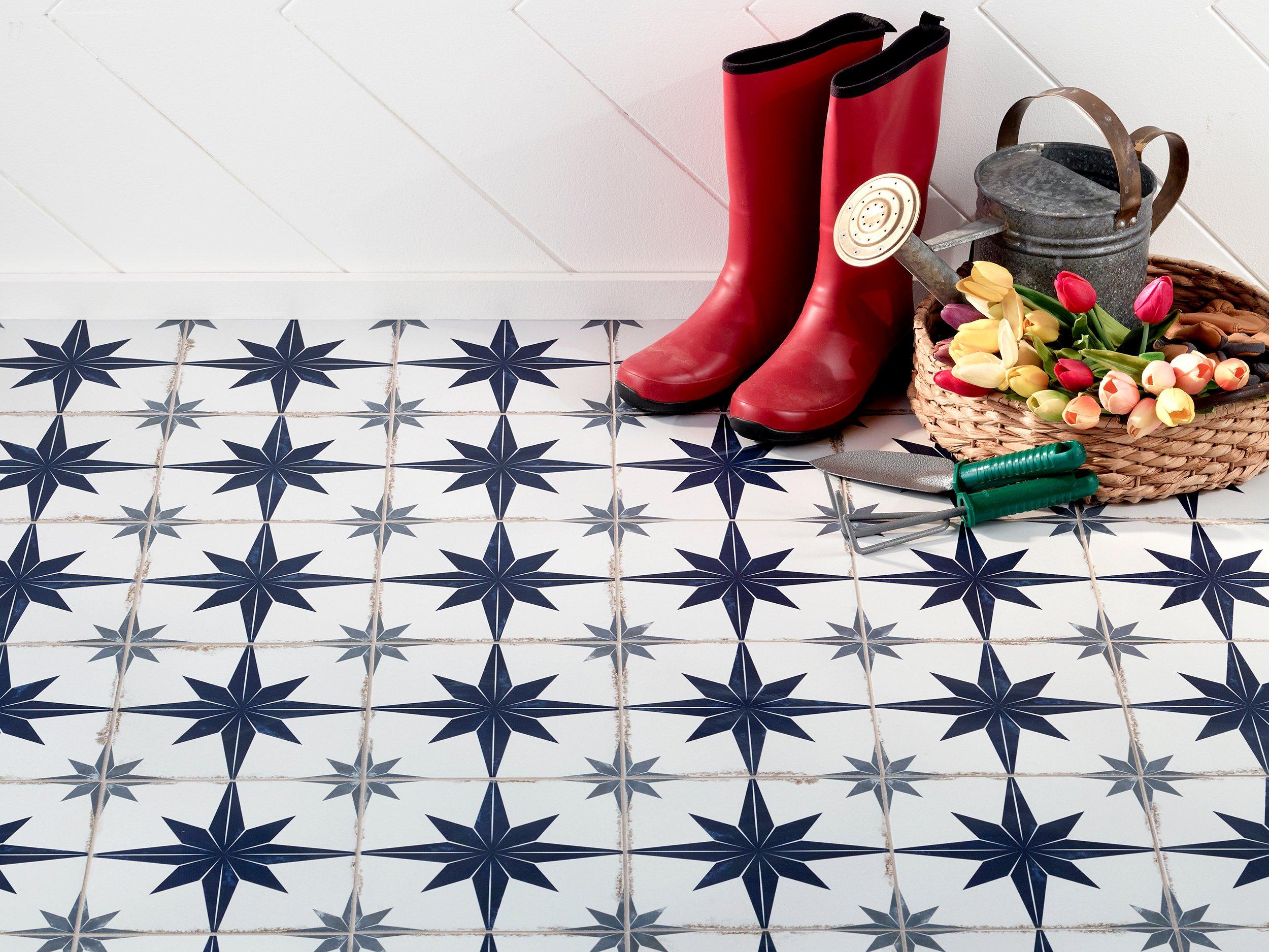 Atlas Blue Matte Porcelain Tile