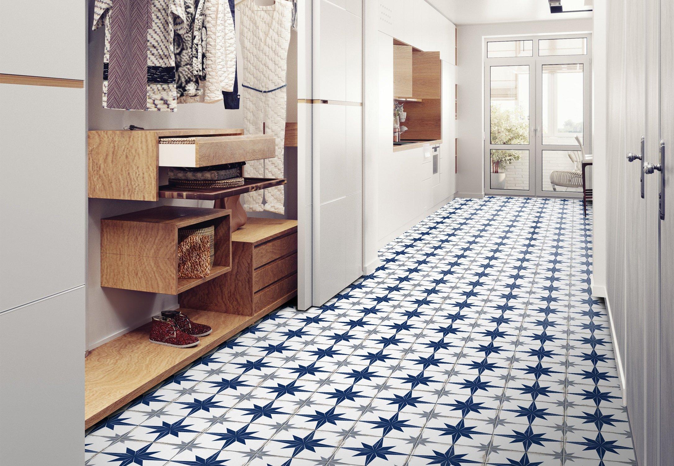 Atlas Blue Matte Porcelain Tile