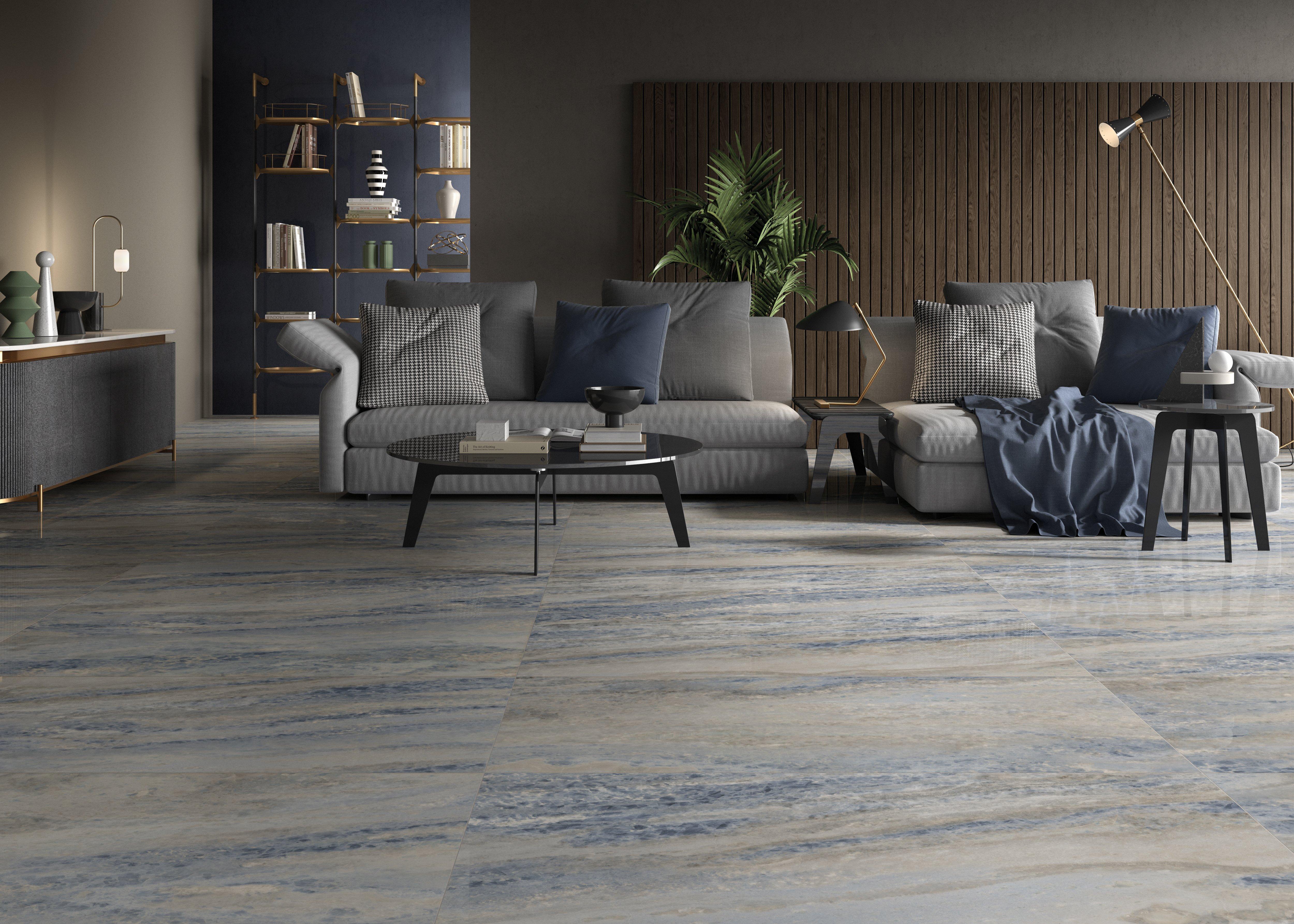 Melisani Azul Polished Porcelain Tile