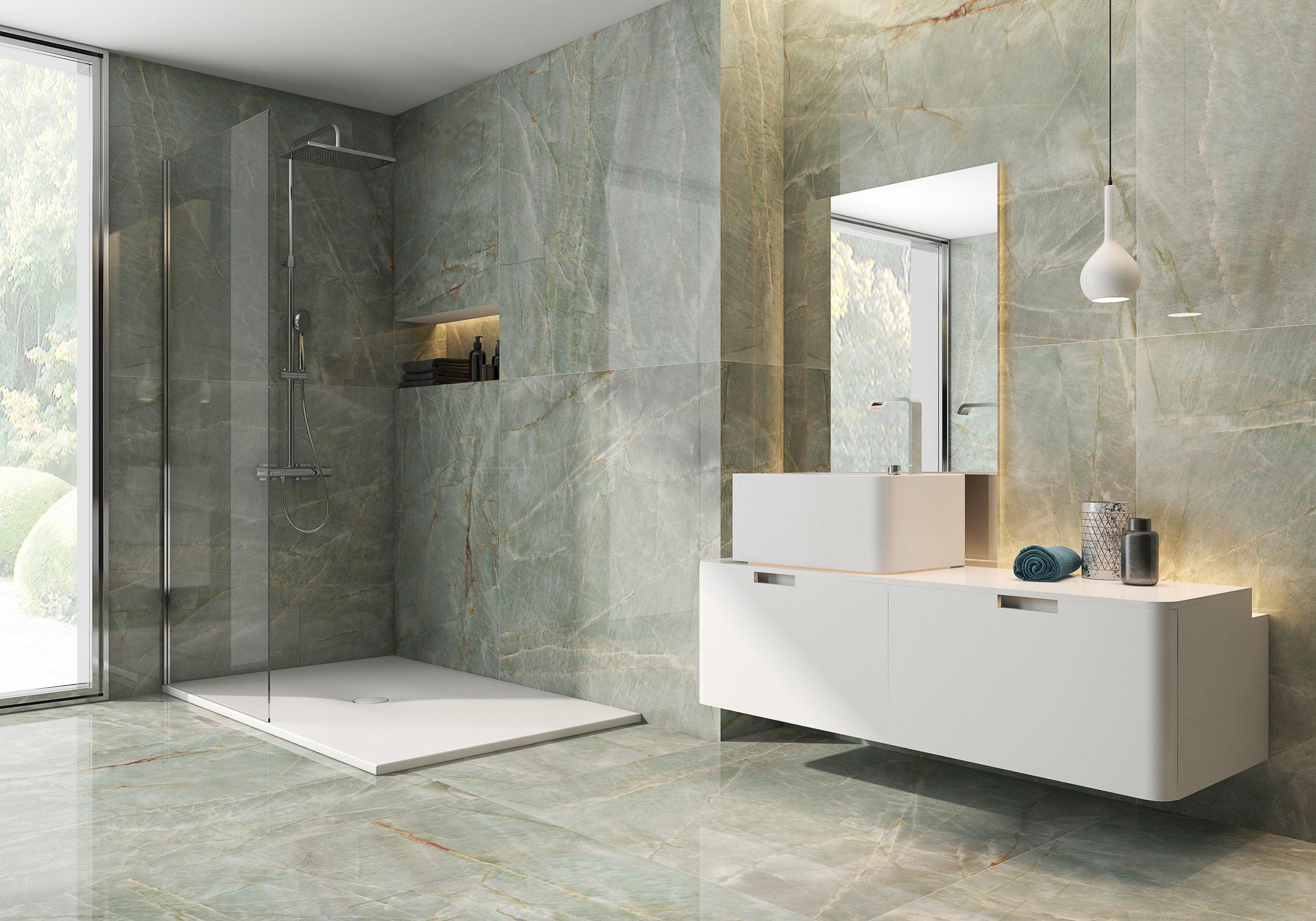 Bartolini Verde Polished Porcelain Tile
