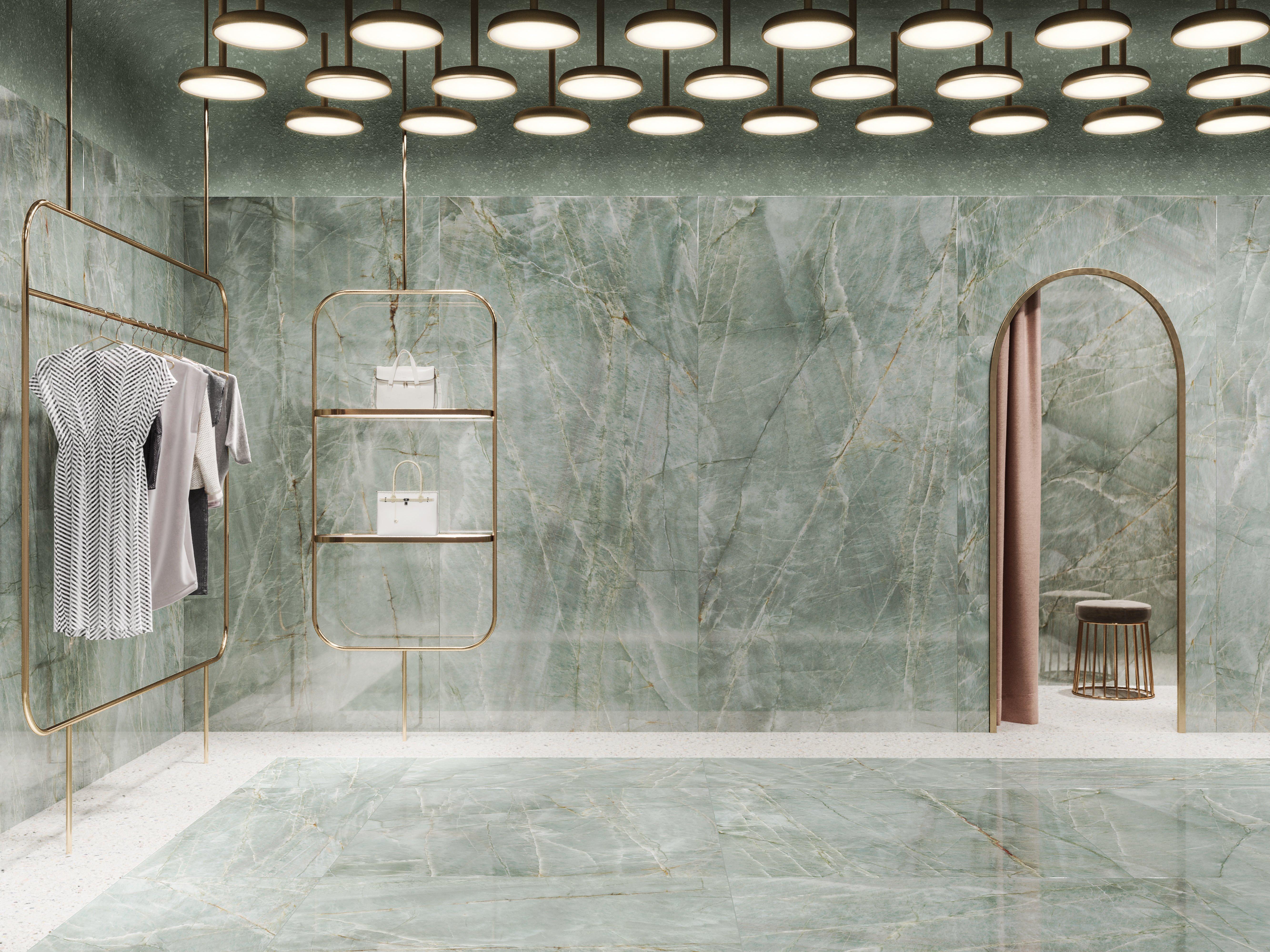 Bartolini Verde Polished Porcelain Tile