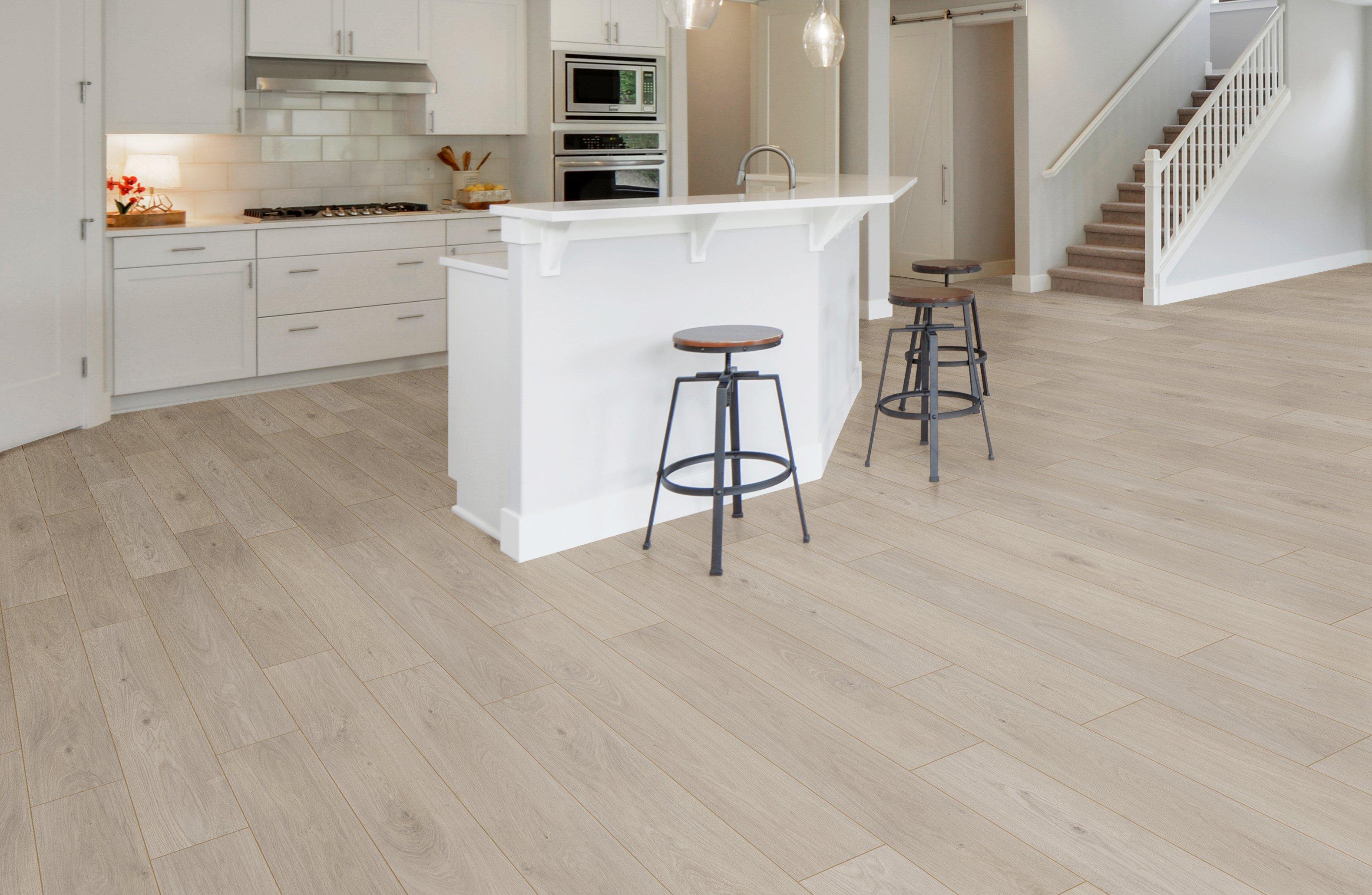 Brookstone Ivory Rigid Core Luxury Vinyl Plank - Cork Back