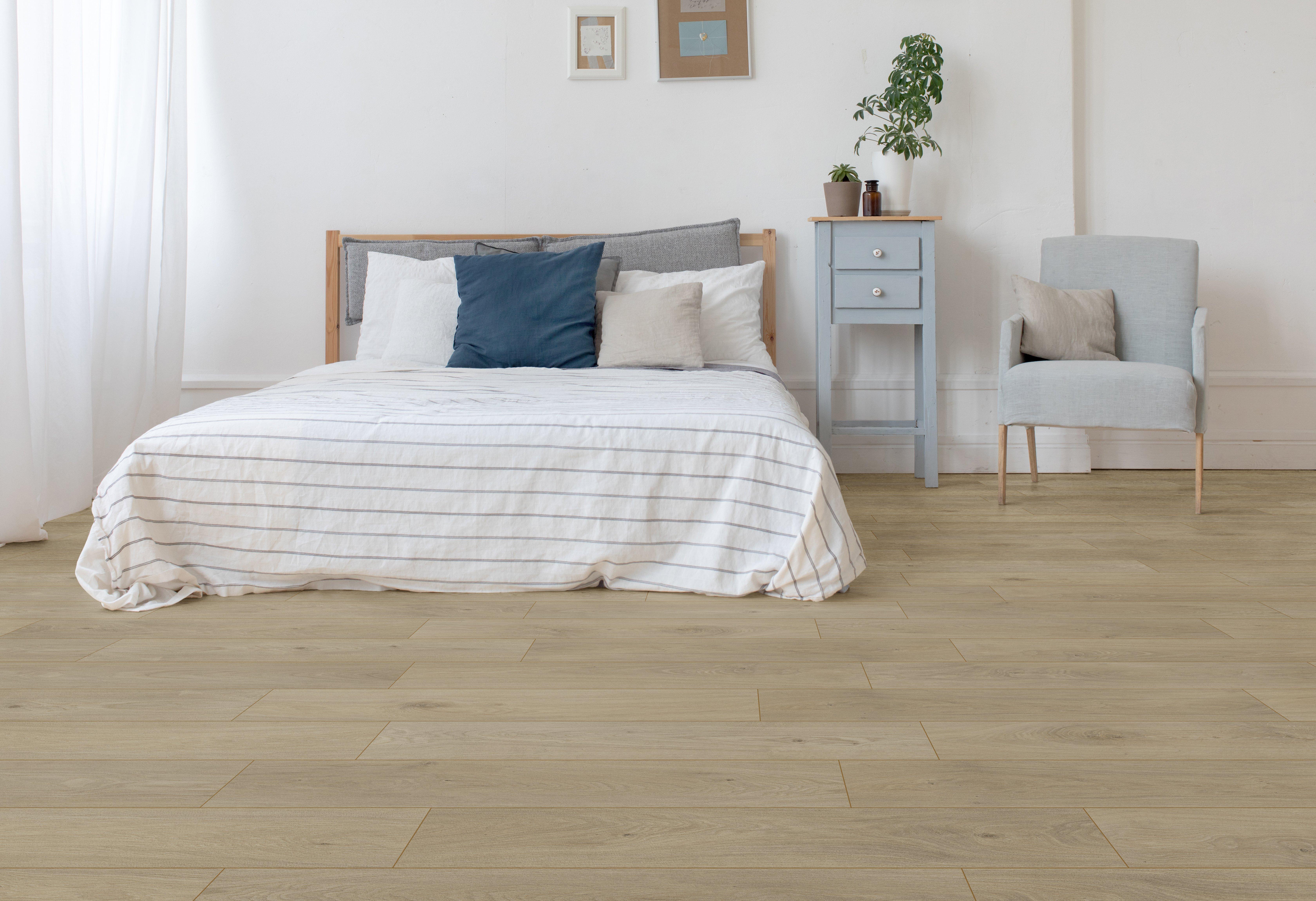 Carmel Ash Rigid Core Luxury Vinyl Plank - Cork Back