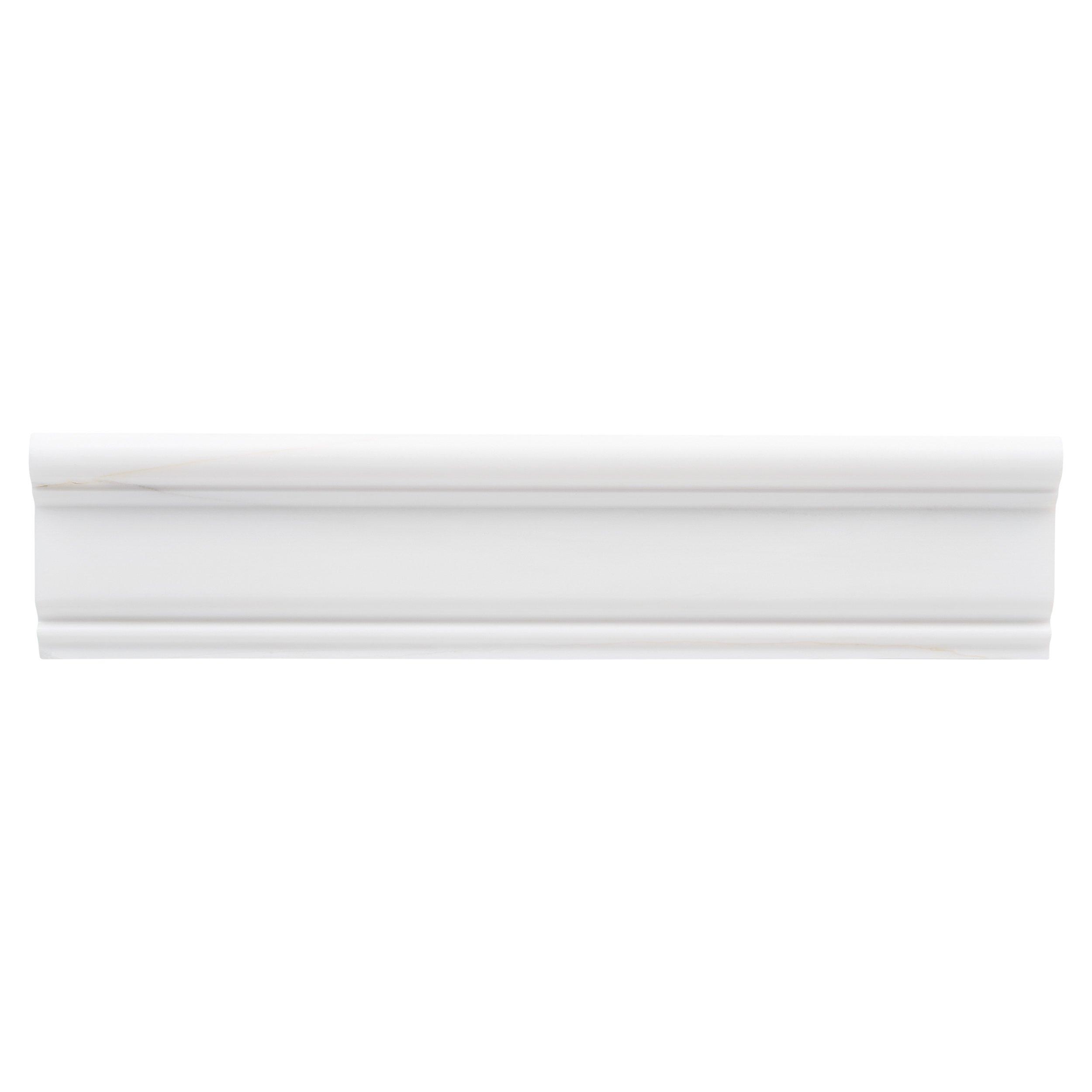 Thassos Marble Chair Rail 3 X 12 100156298 Floor And Decor