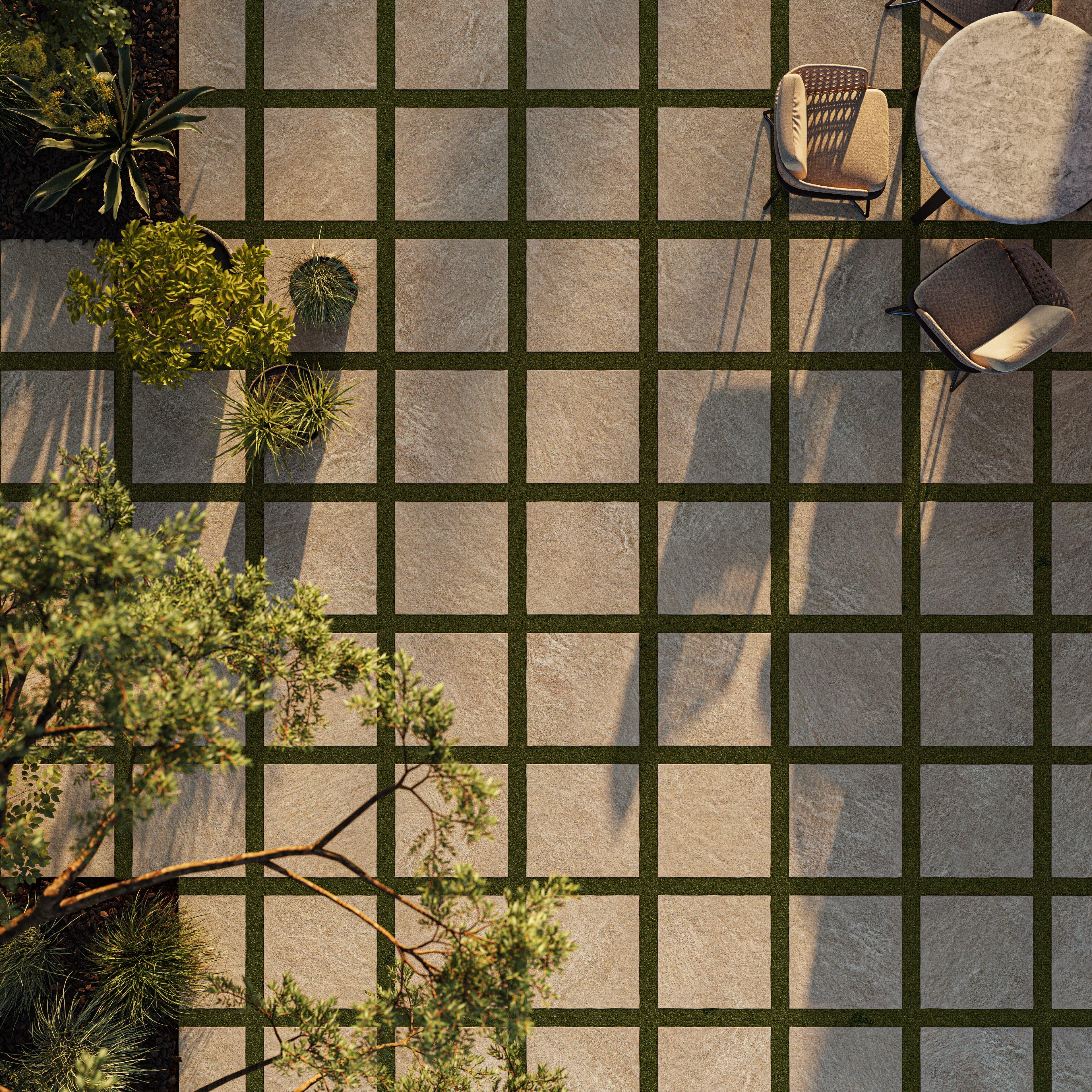 Meadowcrest Quartzite Splitface Textured Ledger Panel