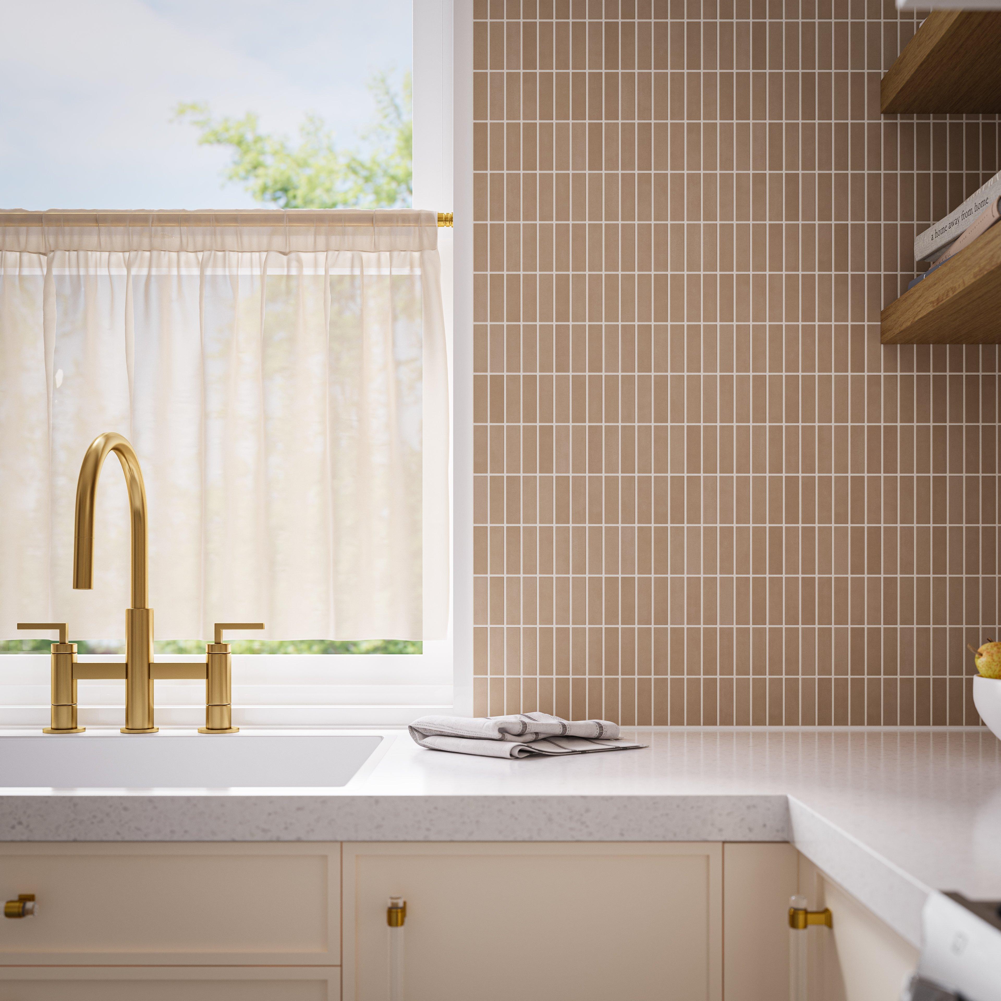 Vista Lux Dune Stack Matte Porcelain Mosaic