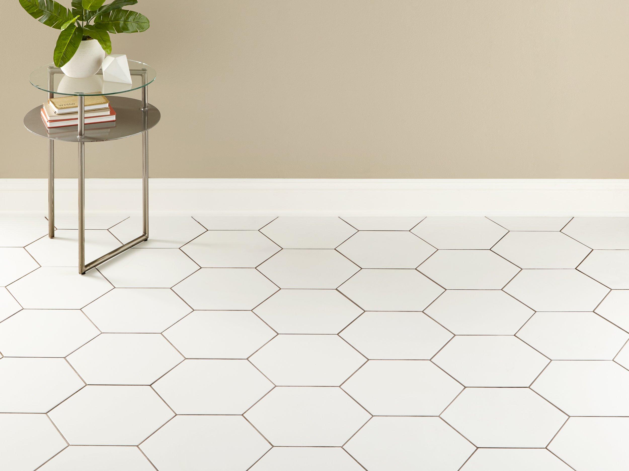 Opal White Porcelain Tile
