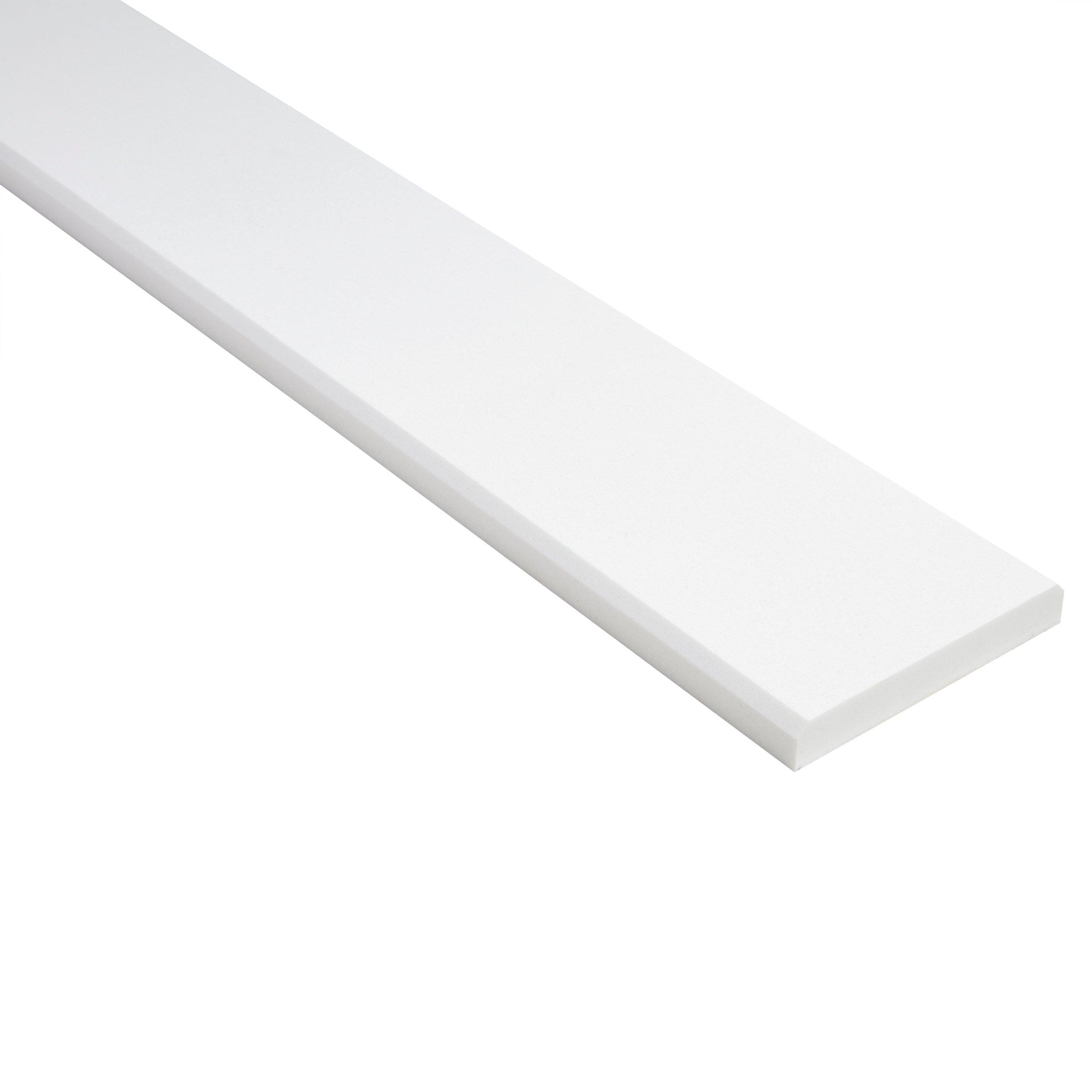 Snow White Engineered Stone Threshold