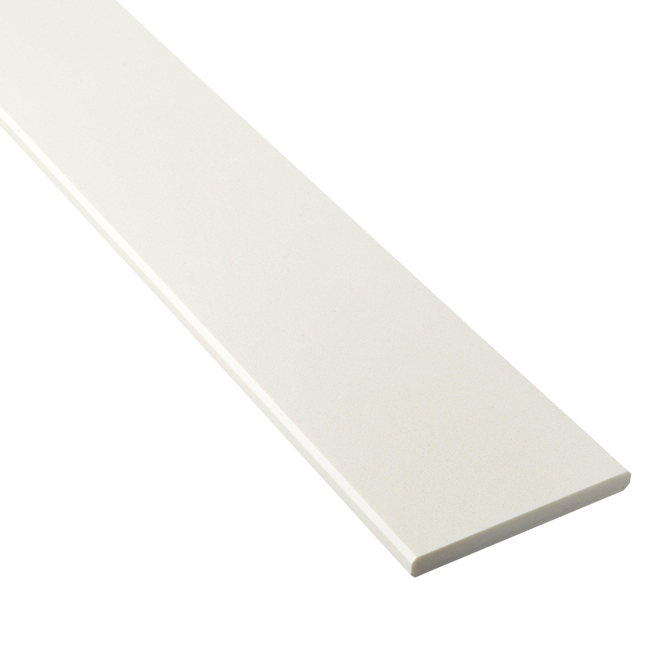 Ivory Engineered Stone Curb