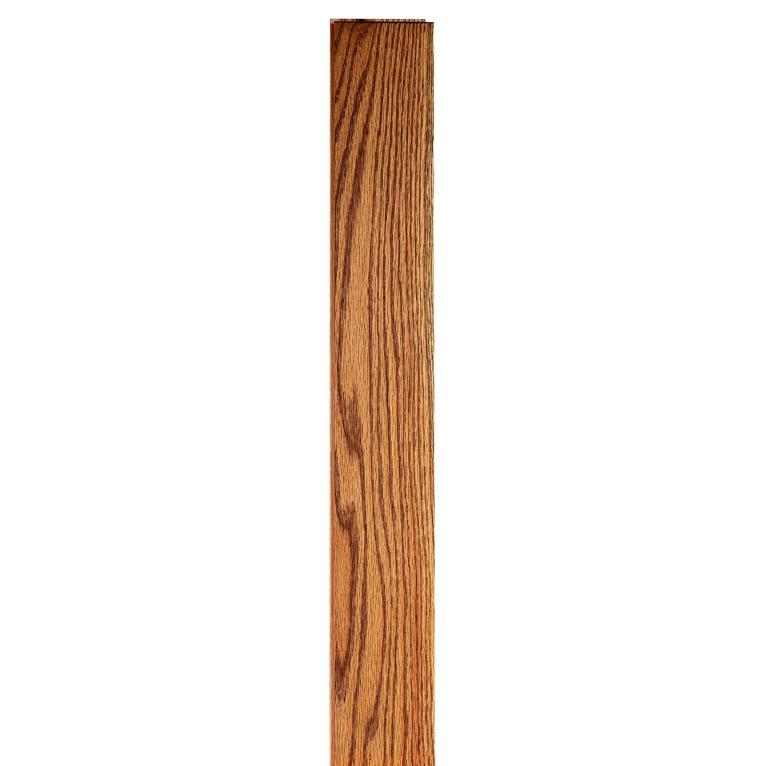 Lager Red Oak Wire-Brushed Solid Hardwood