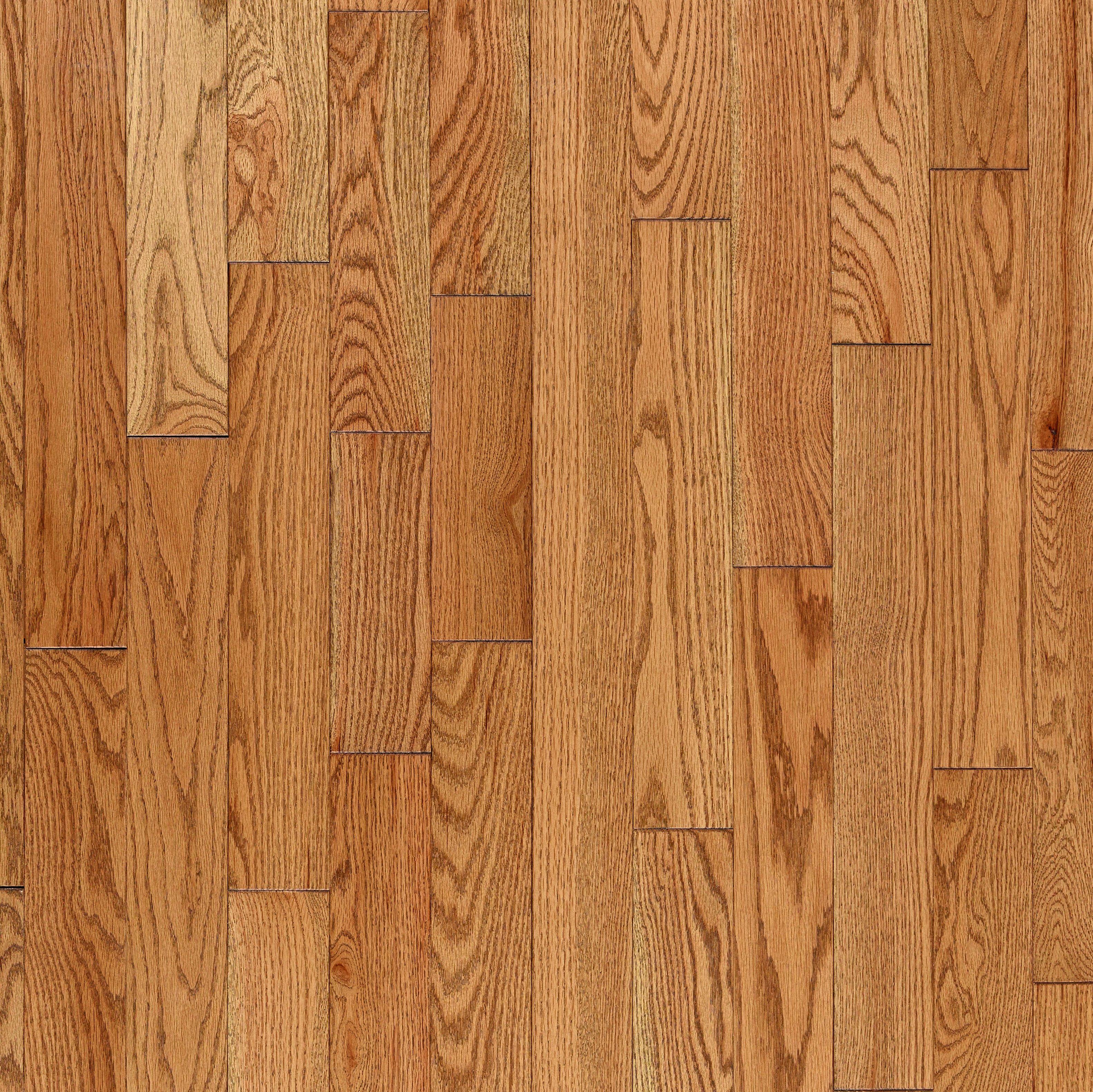 Lager Red Oak Wire-Brushed Solid Hardwood