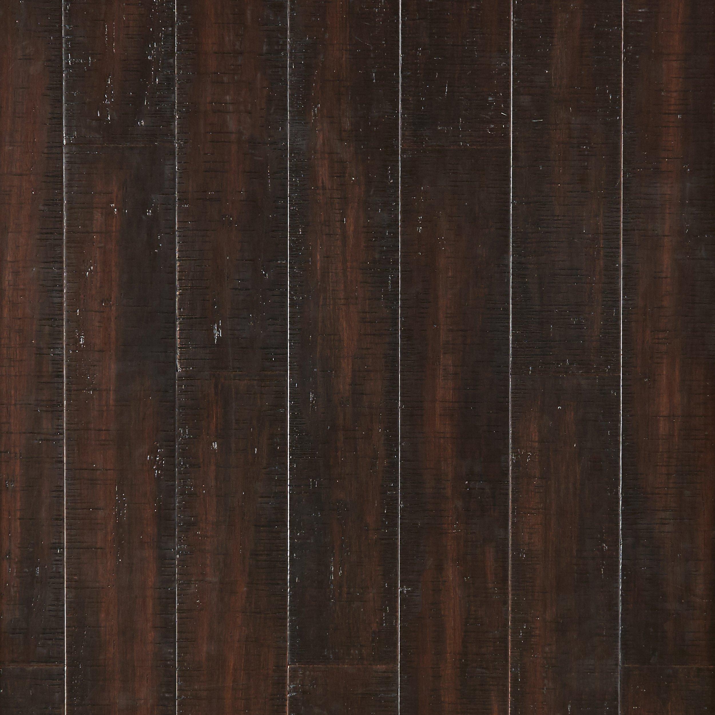 Barnwood Hand Scraped Locking Solid Stranded Bamboo Floor and Decor