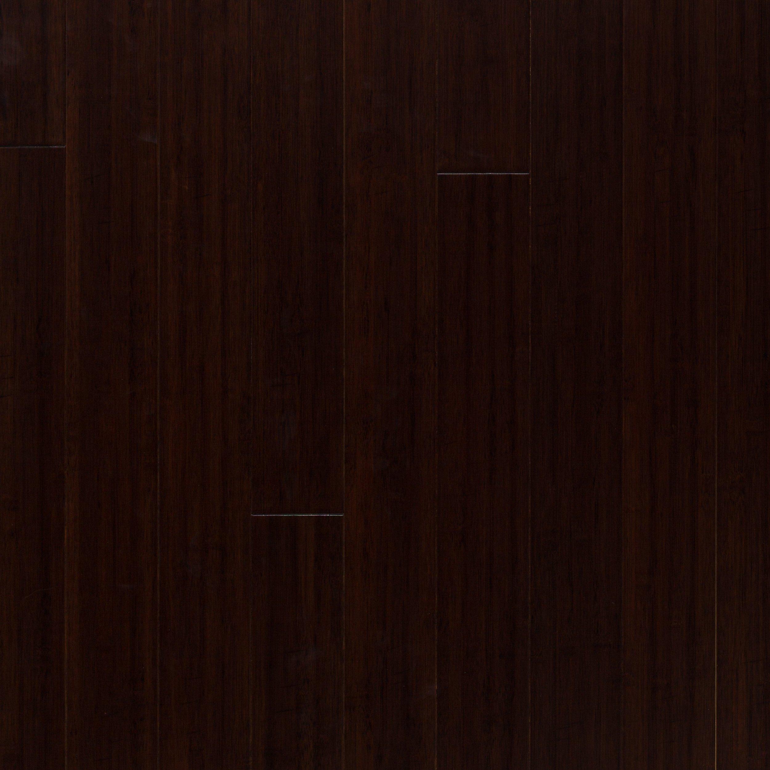 Dark Java Hand Scraped Solid Bamboo
