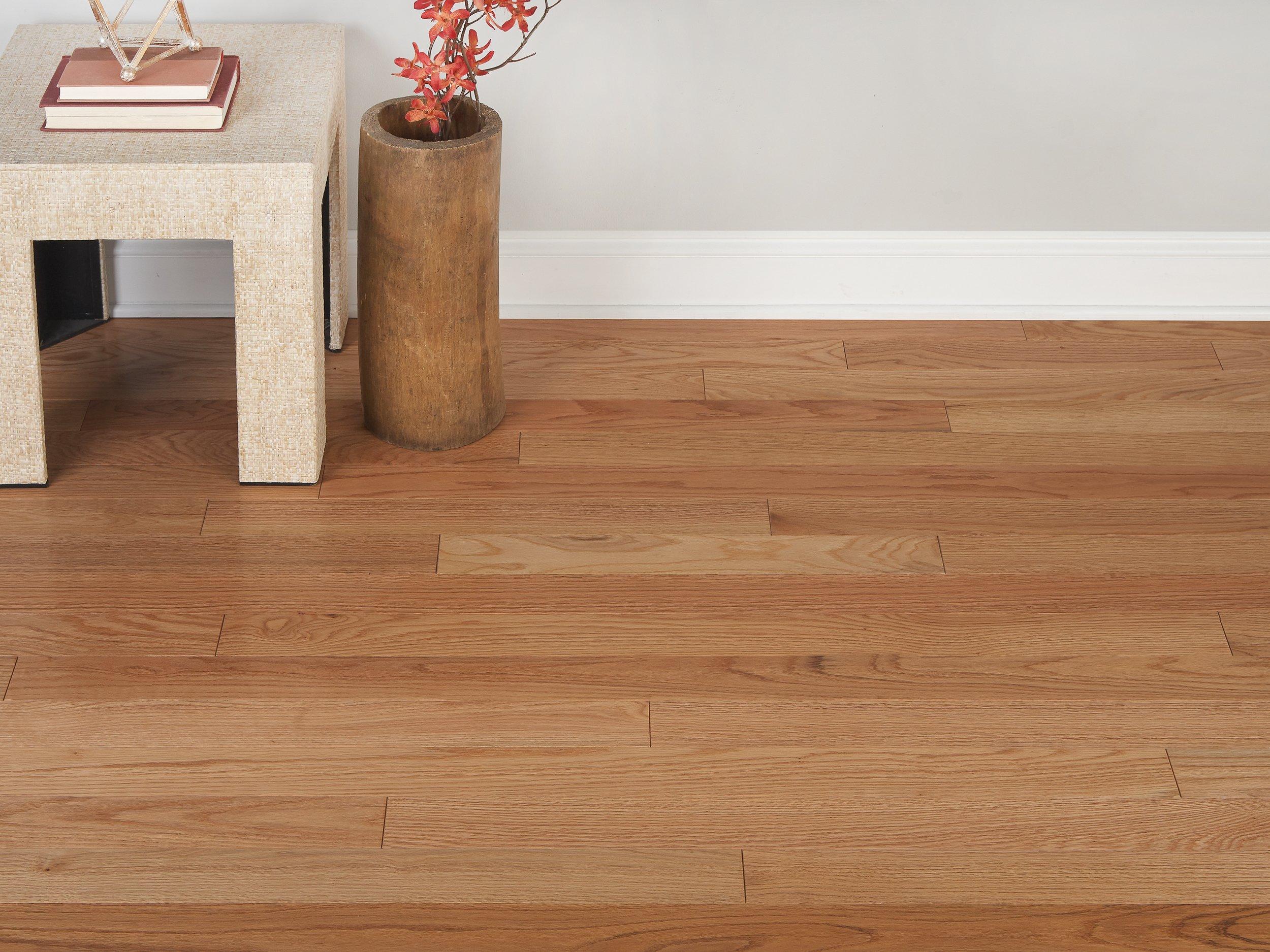 Natural Select Red Oak Smooth Solid Hardwood Floor And Decor 