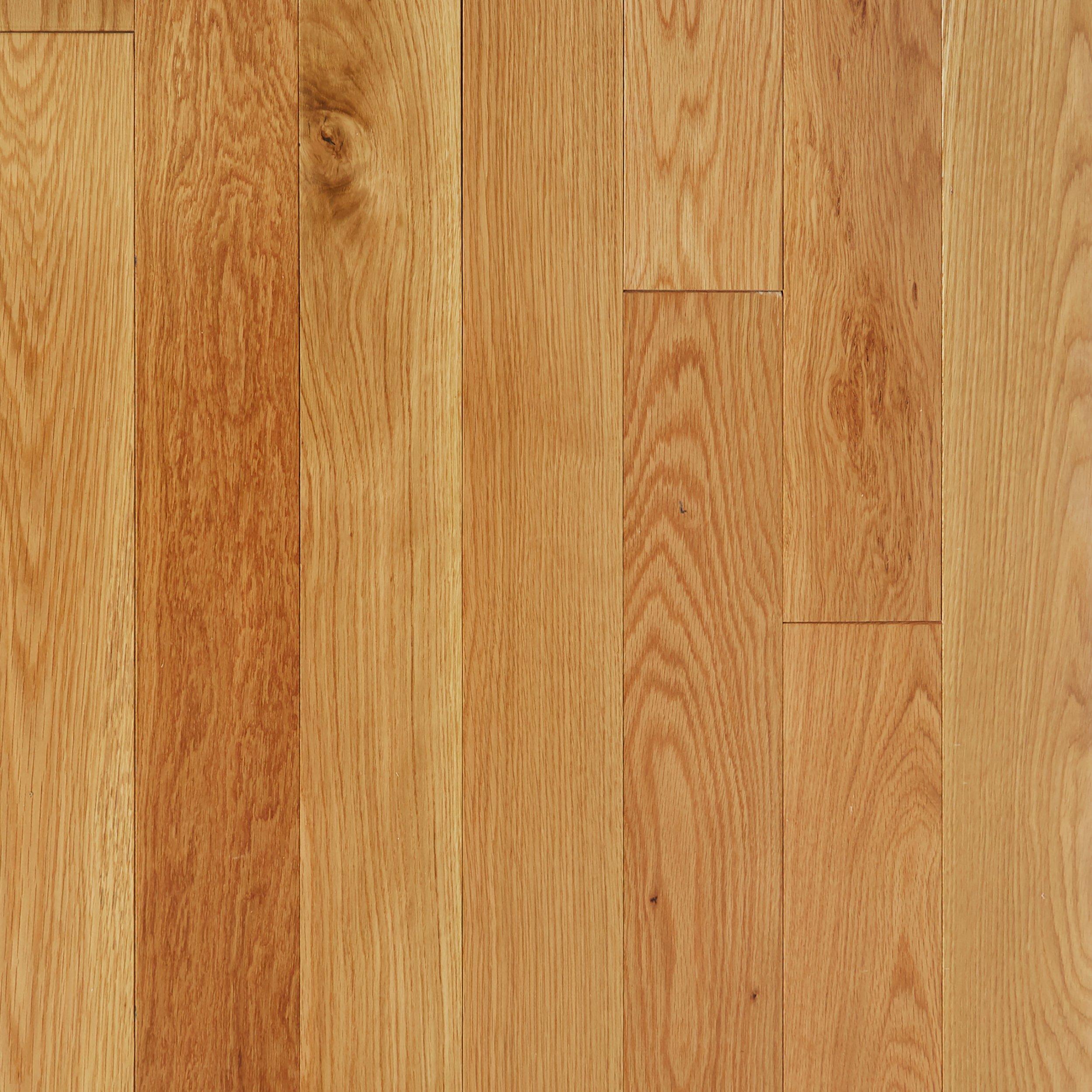 Natural White Oak Smooth Solid Hardwood | Floor and Decor