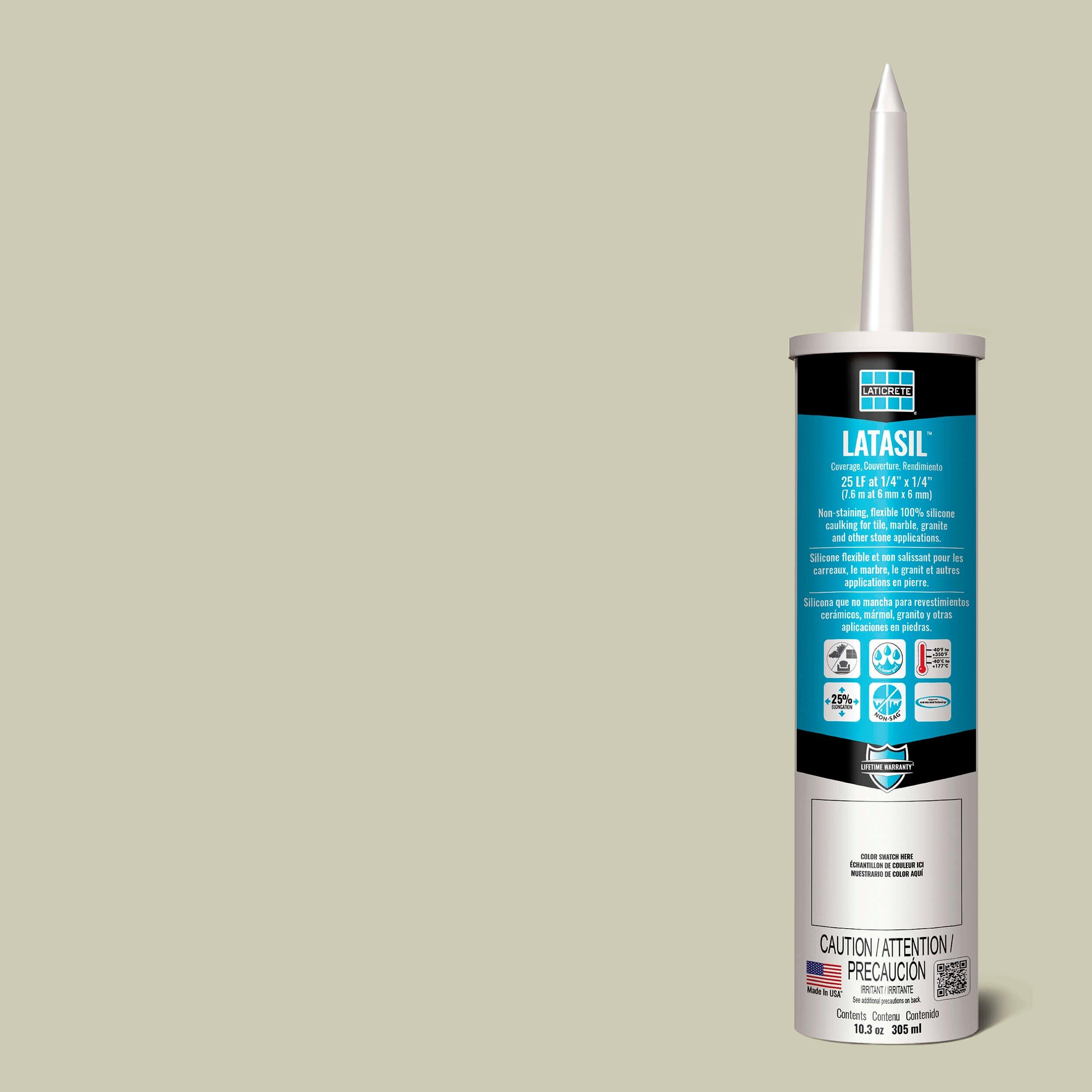 Laticrete Latasil High Performance Silicone Sealant, Marble Beige