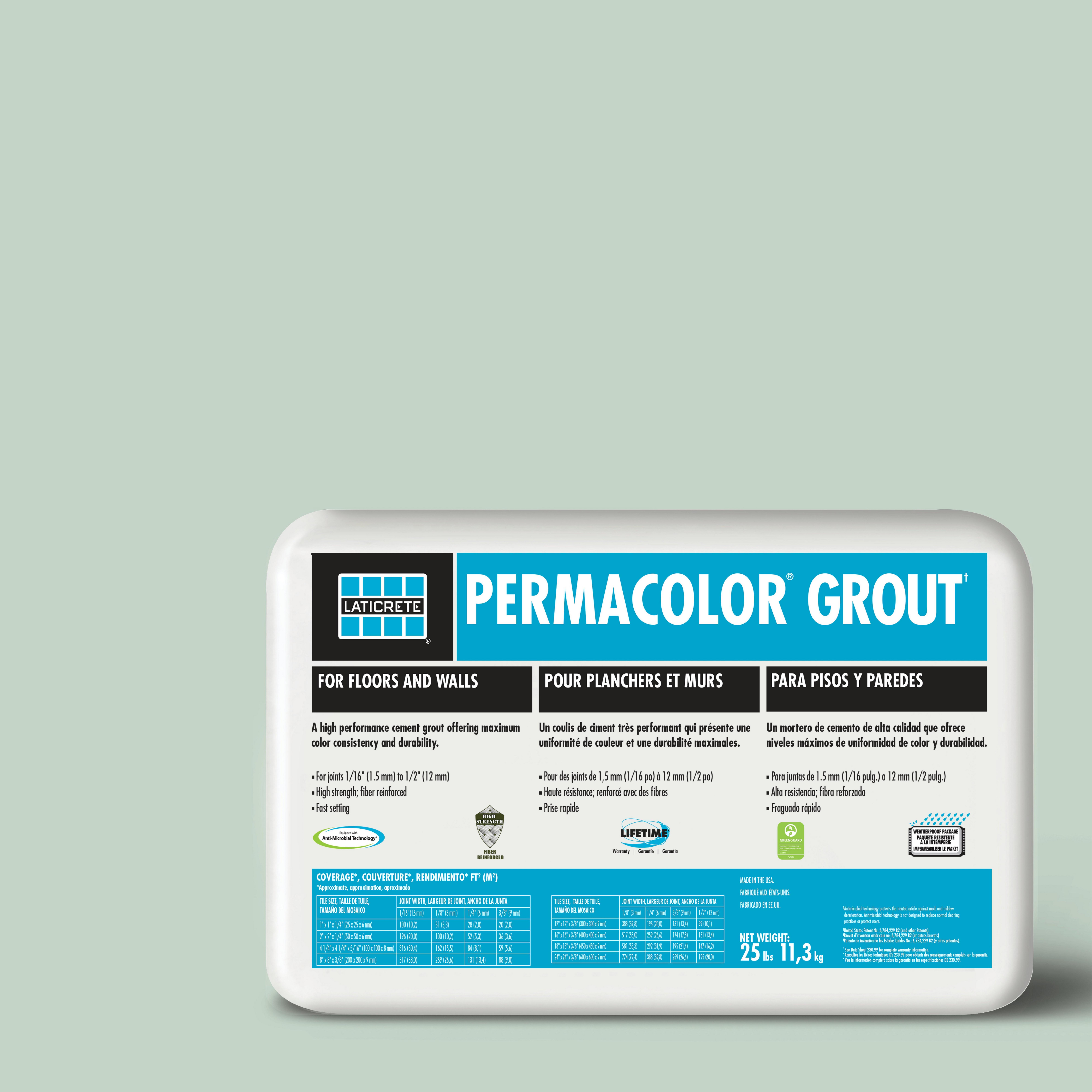 Laticrete 50 Sea Glass Permacolor Grout
