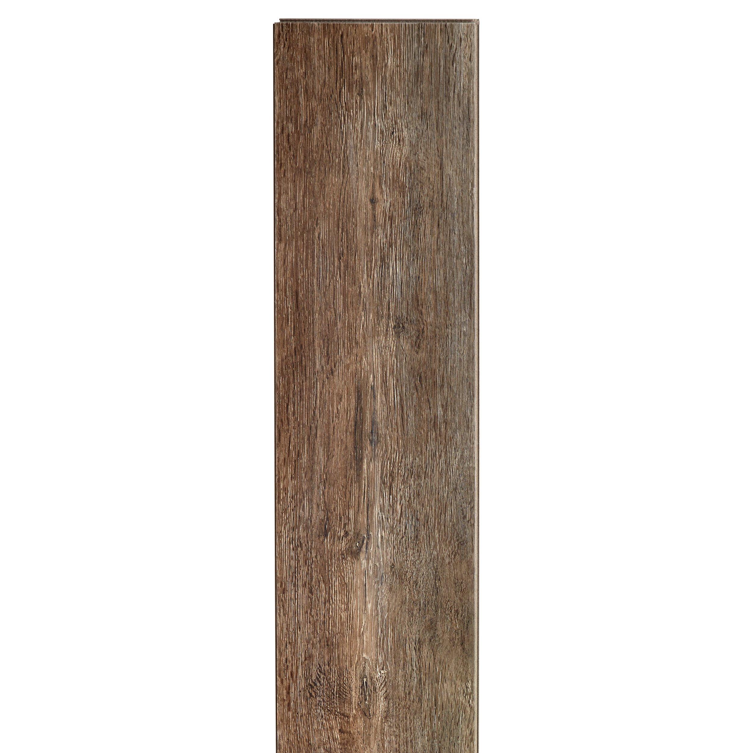 Hazelnut Ceruse Rigid Core Luxury Vinyl Plank - Cork Back
