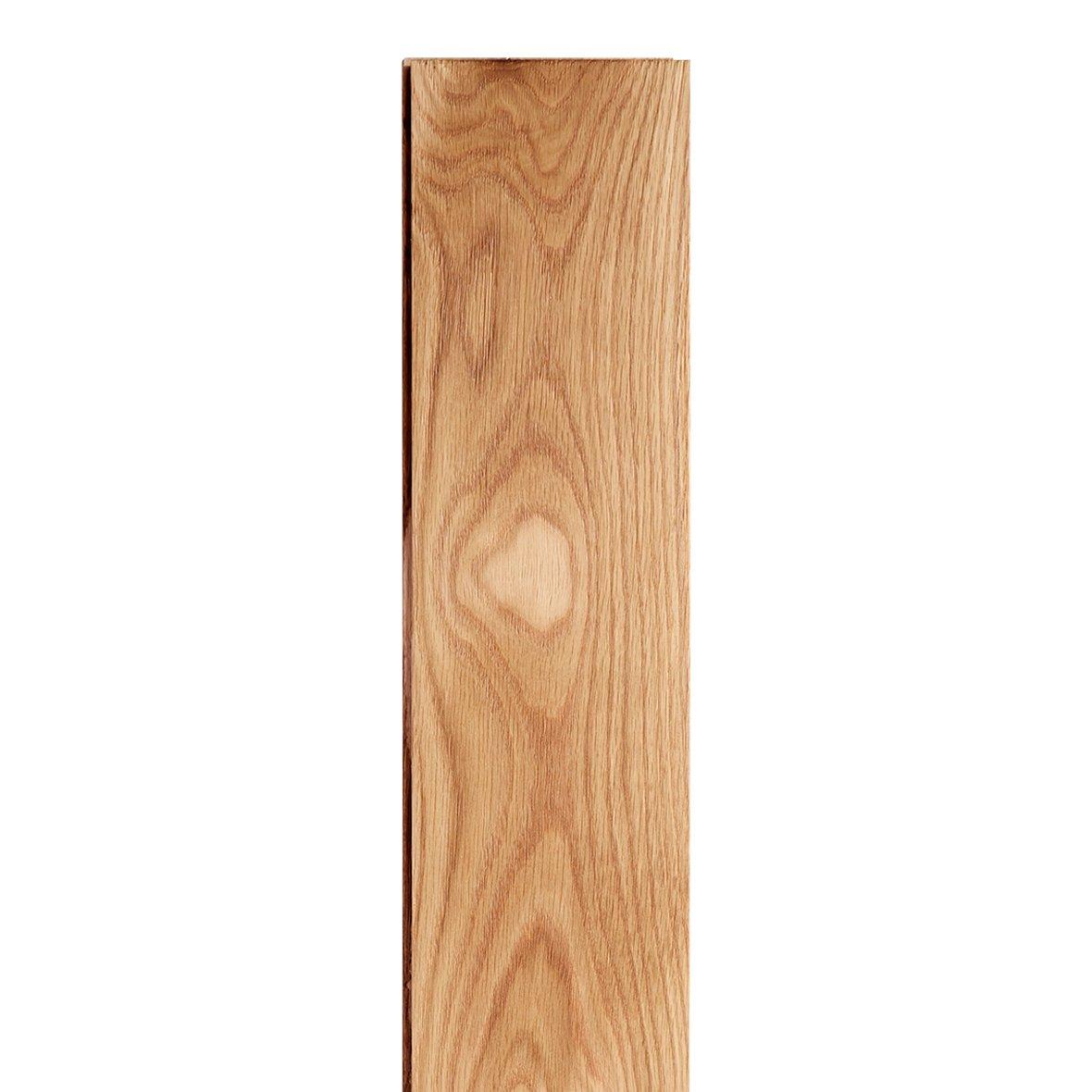 Franklin White Oak Wire-Brushed Solid Hardwood
