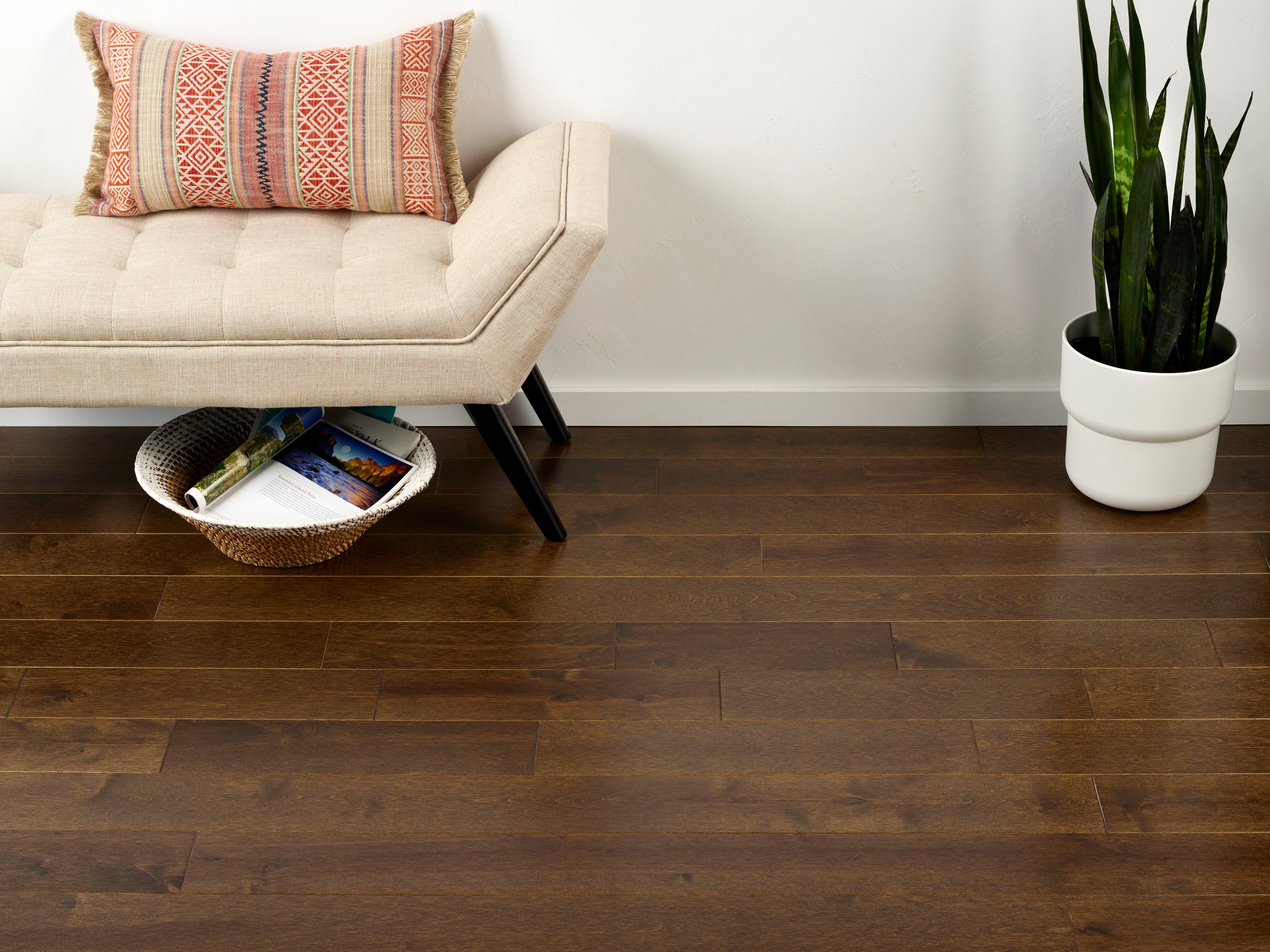 Newman Birch Wire-Brushed Solid Hardwood