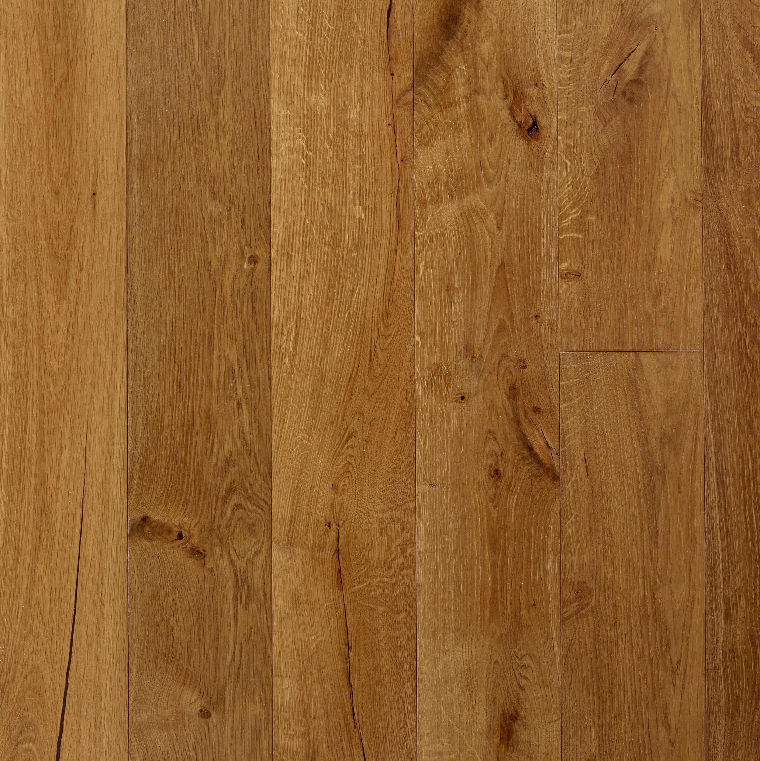 Huntington White Oak Wire-Brushed Engineered Hardwood