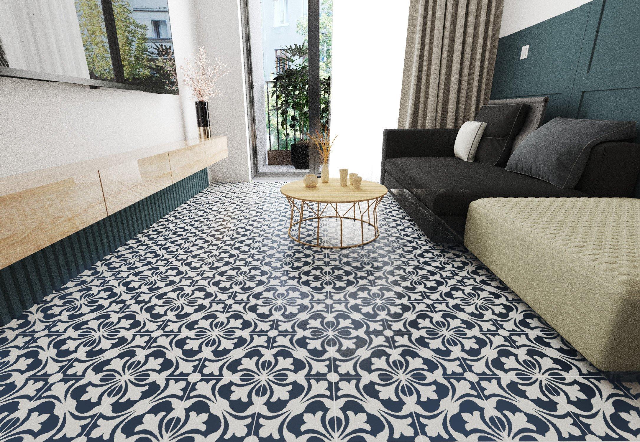 Casa Bella Encaustic Cement Tile | Floor and Decor