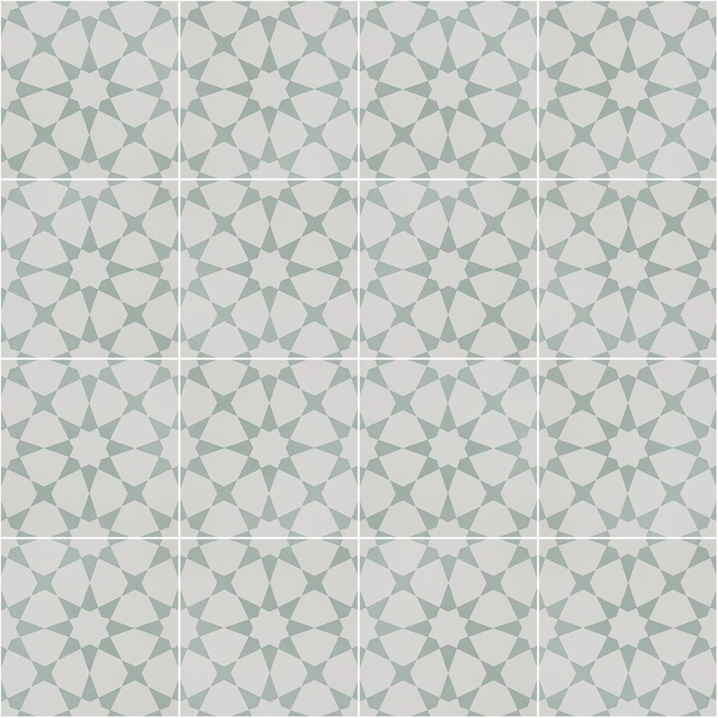 Celeste Encaustic Cement Tile