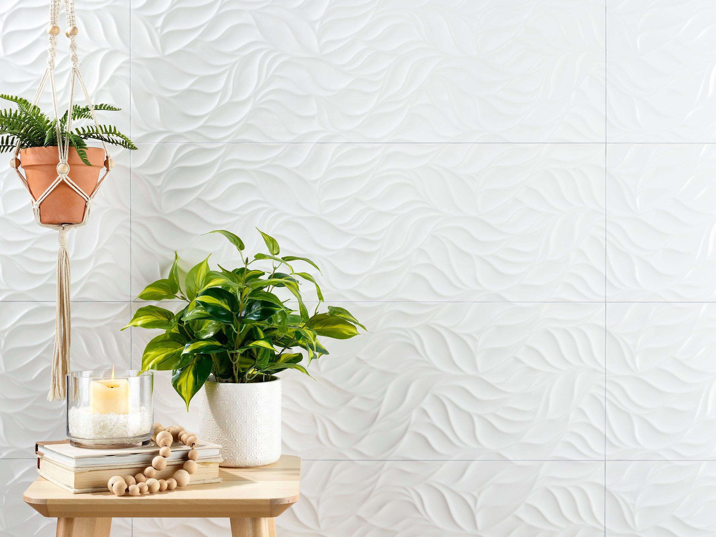 Canna Blanca Ceramic Tile